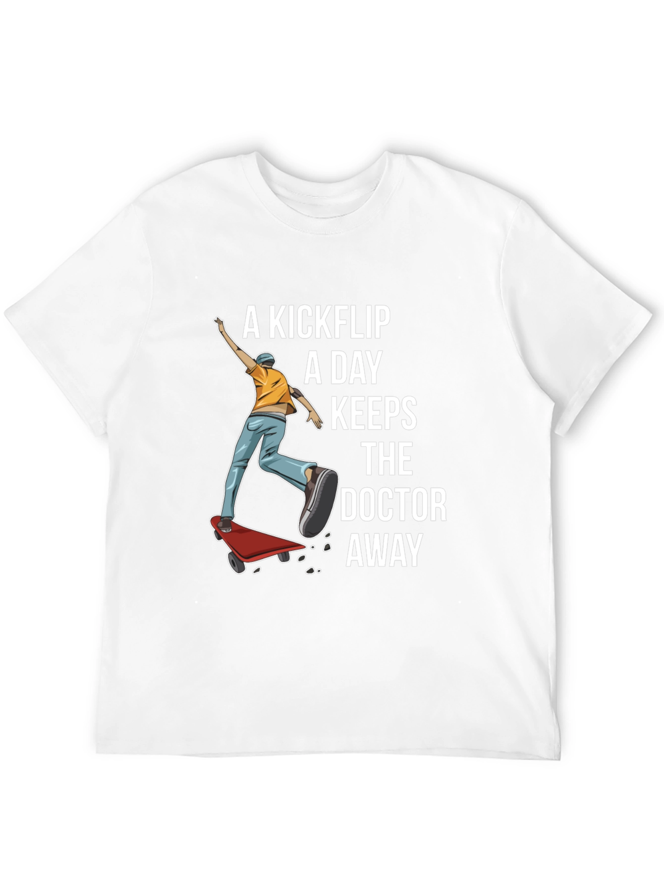 Kickflip Skateboard T-Shirt