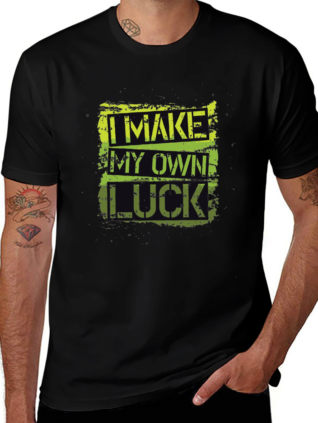 I Make My Own Luck Graphic T-Shirt