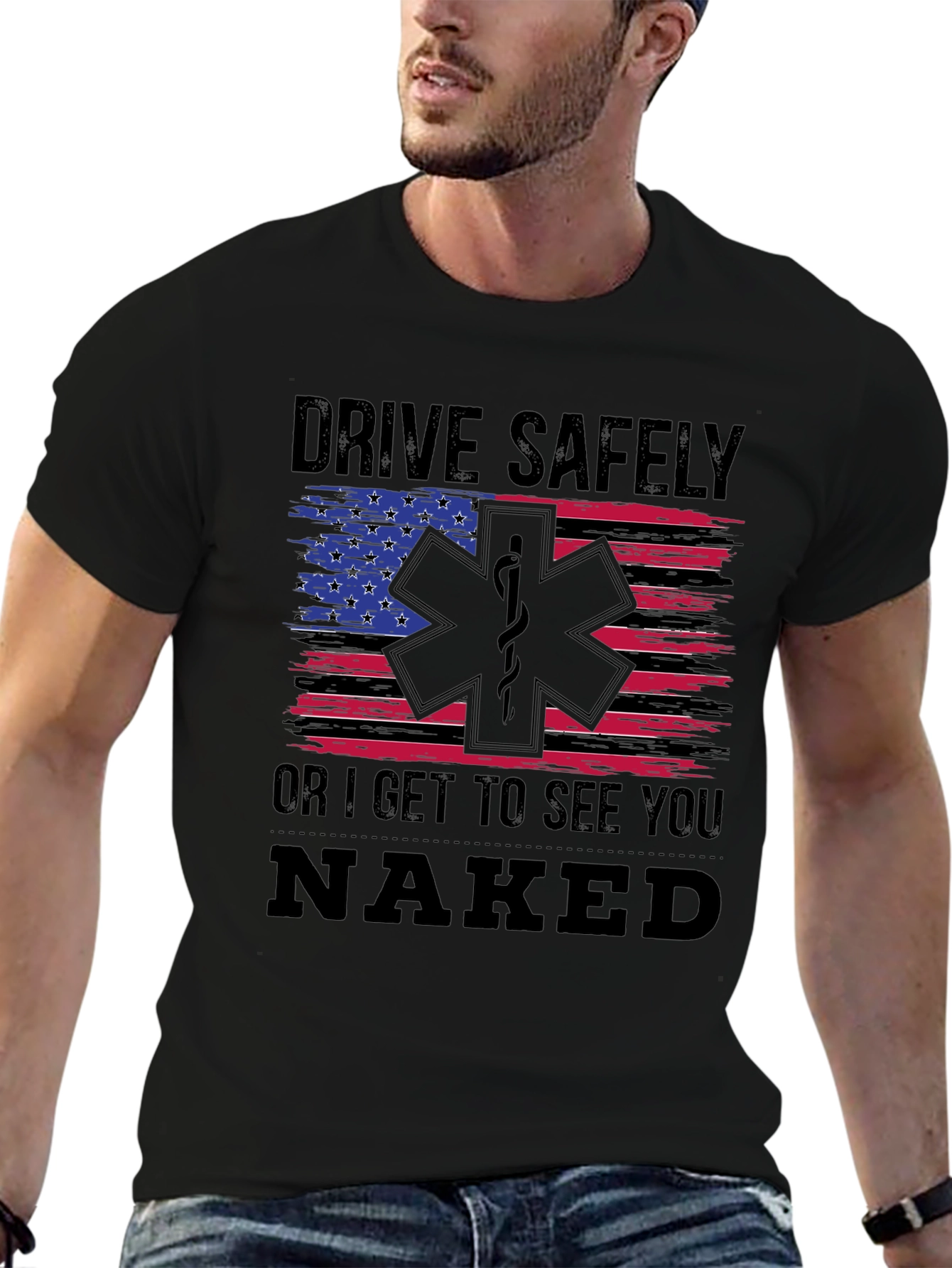 Drive Safely Funny EMT T-Shirt