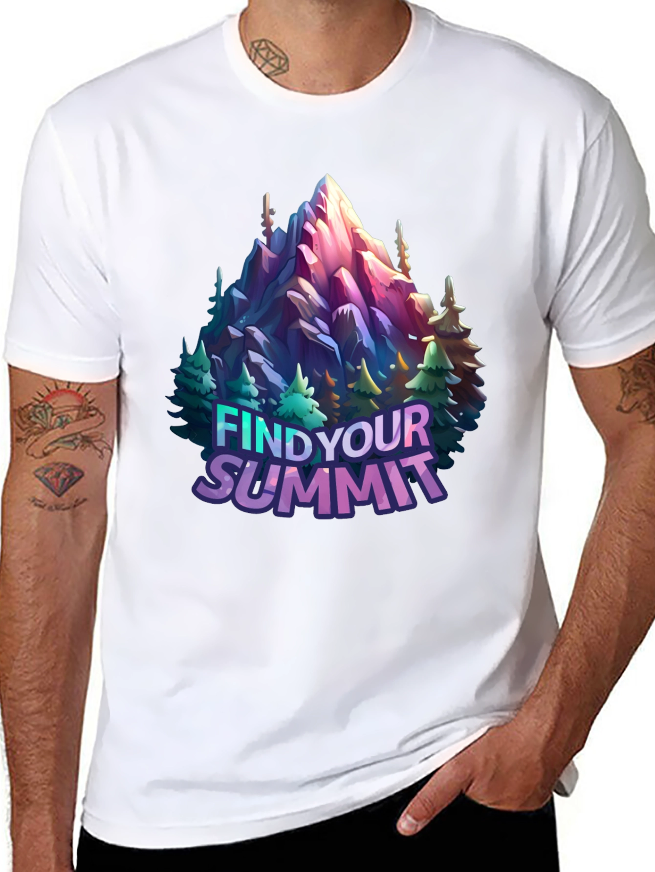 Find Your Summit Graphic Tee - Adventure Awaits!