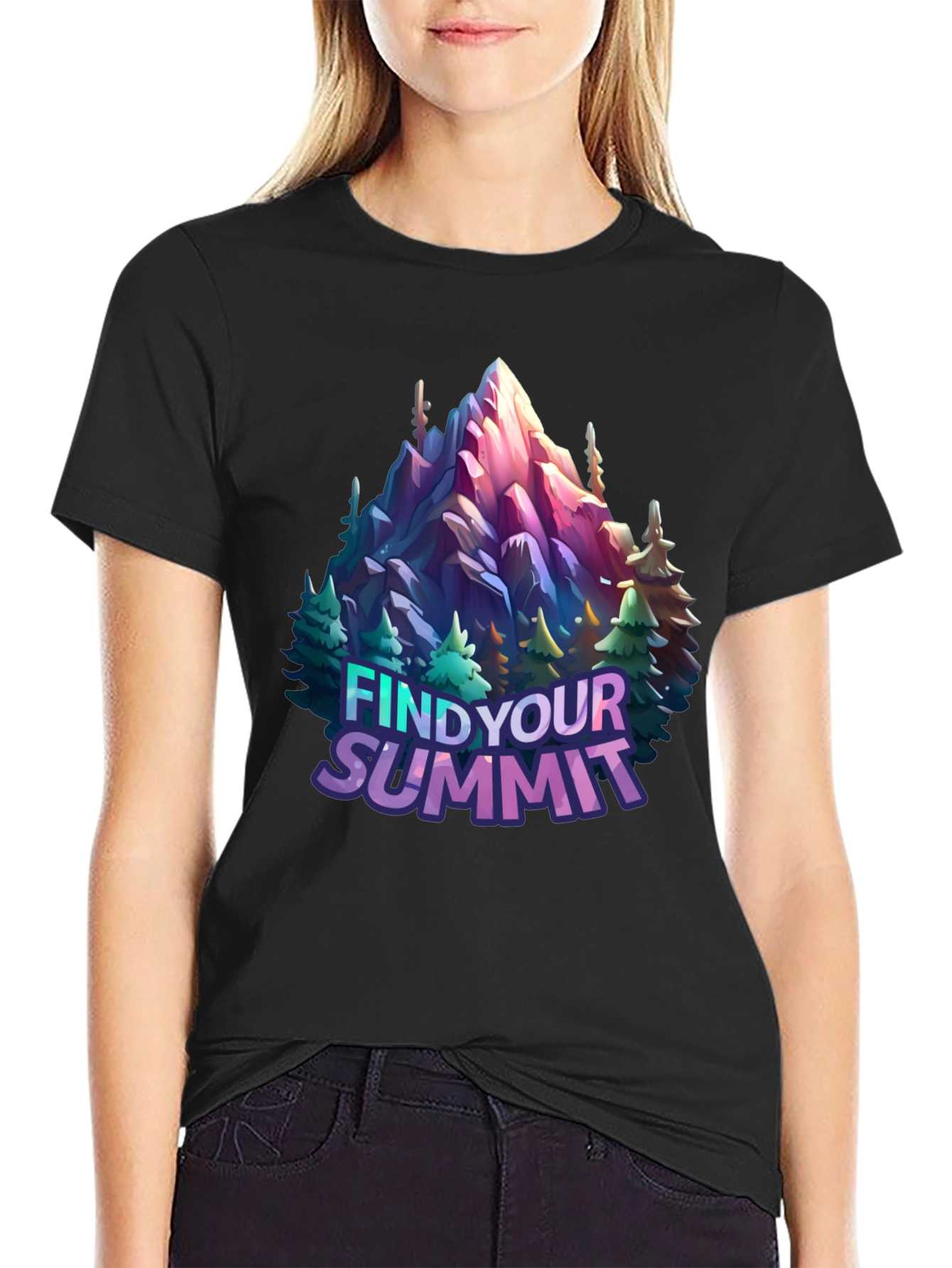 Find Your Summit Graphic Tee - Adventure Awaits!