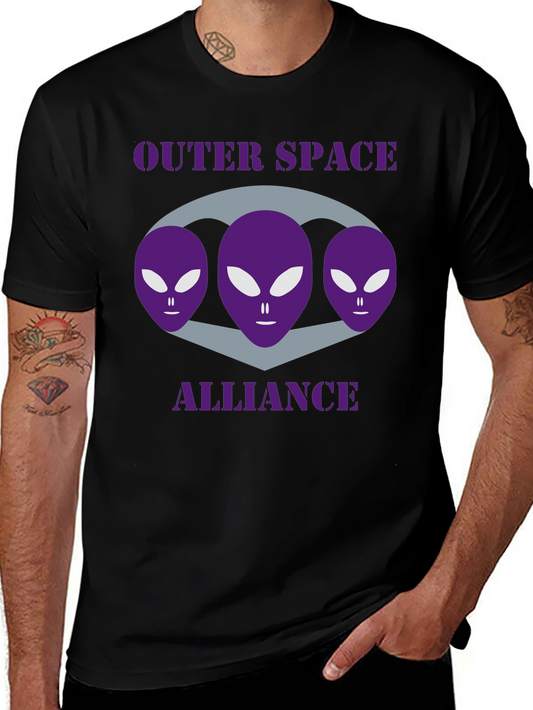 Outer Space Alliance Alien T-Shirt