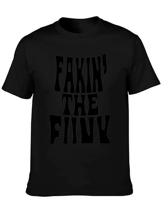 Fakin the Funk Graphic Tee - Retro Style Shirt