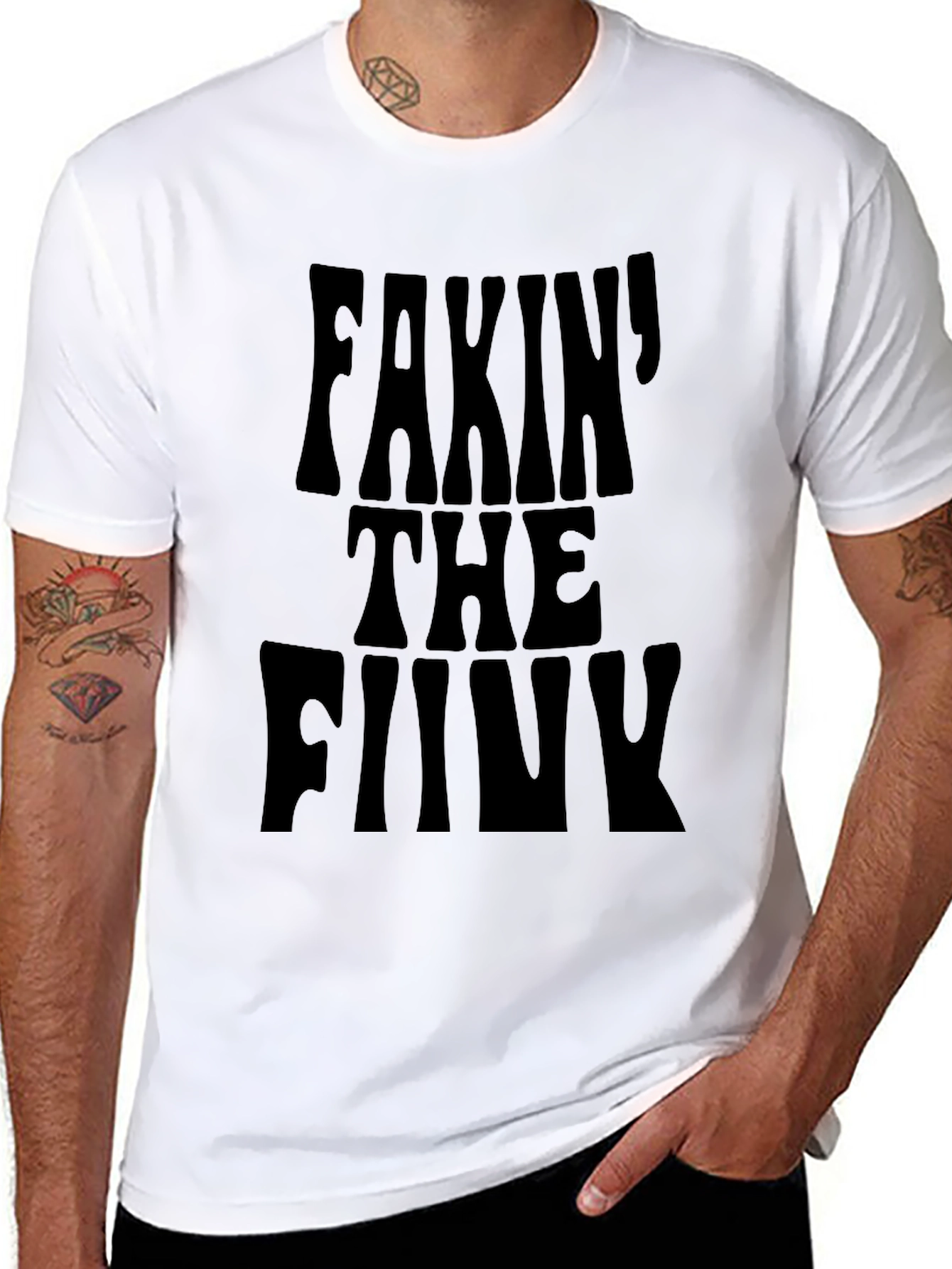 Fakin the Funk Graphic Tee - Retro Style Shirt