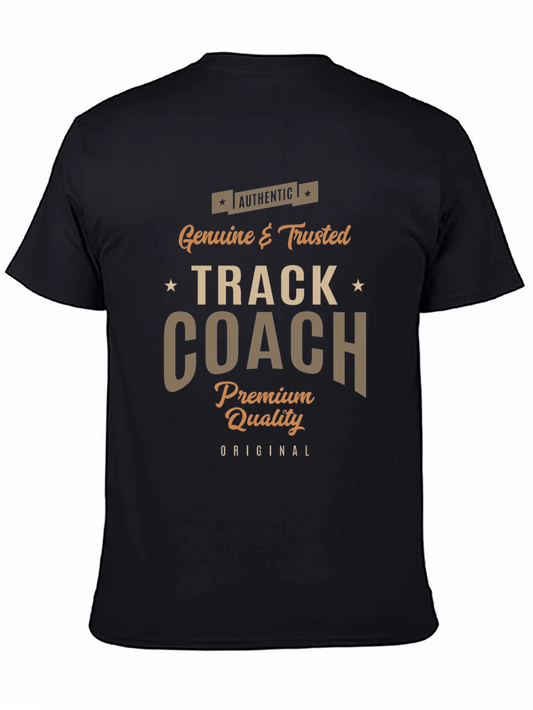 Authentic Track Coach Premium Quality T-Shirt