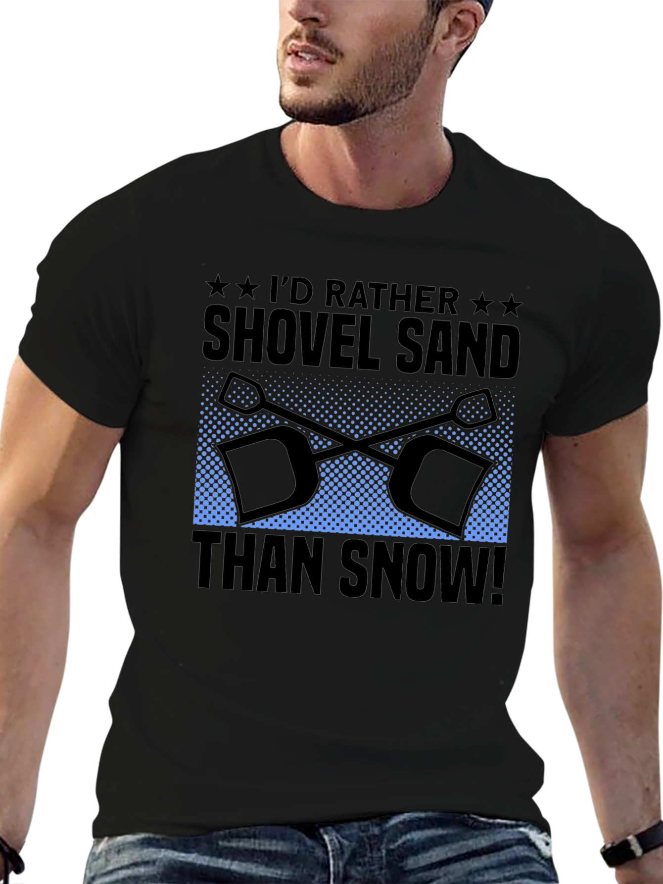 Shovel Sand T-Shirt - Beach Lover Tee