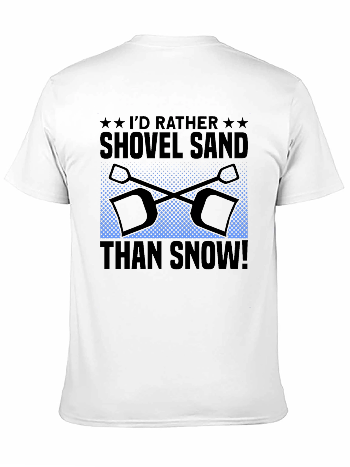 Shovel Sand T-Shirt - Beach Lover Tee
