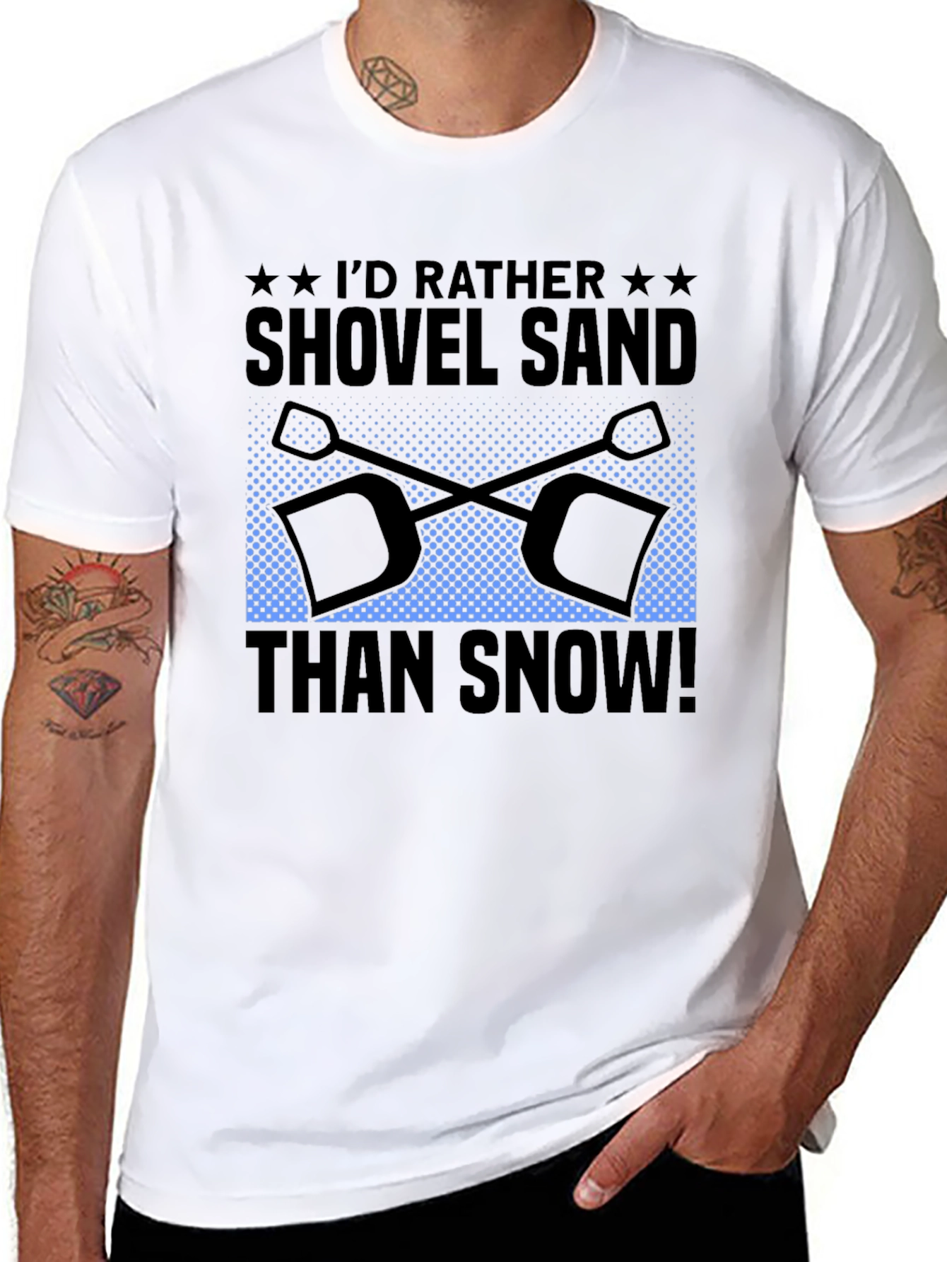 Shovel Sand T-Shirt - Beach Lover Tee