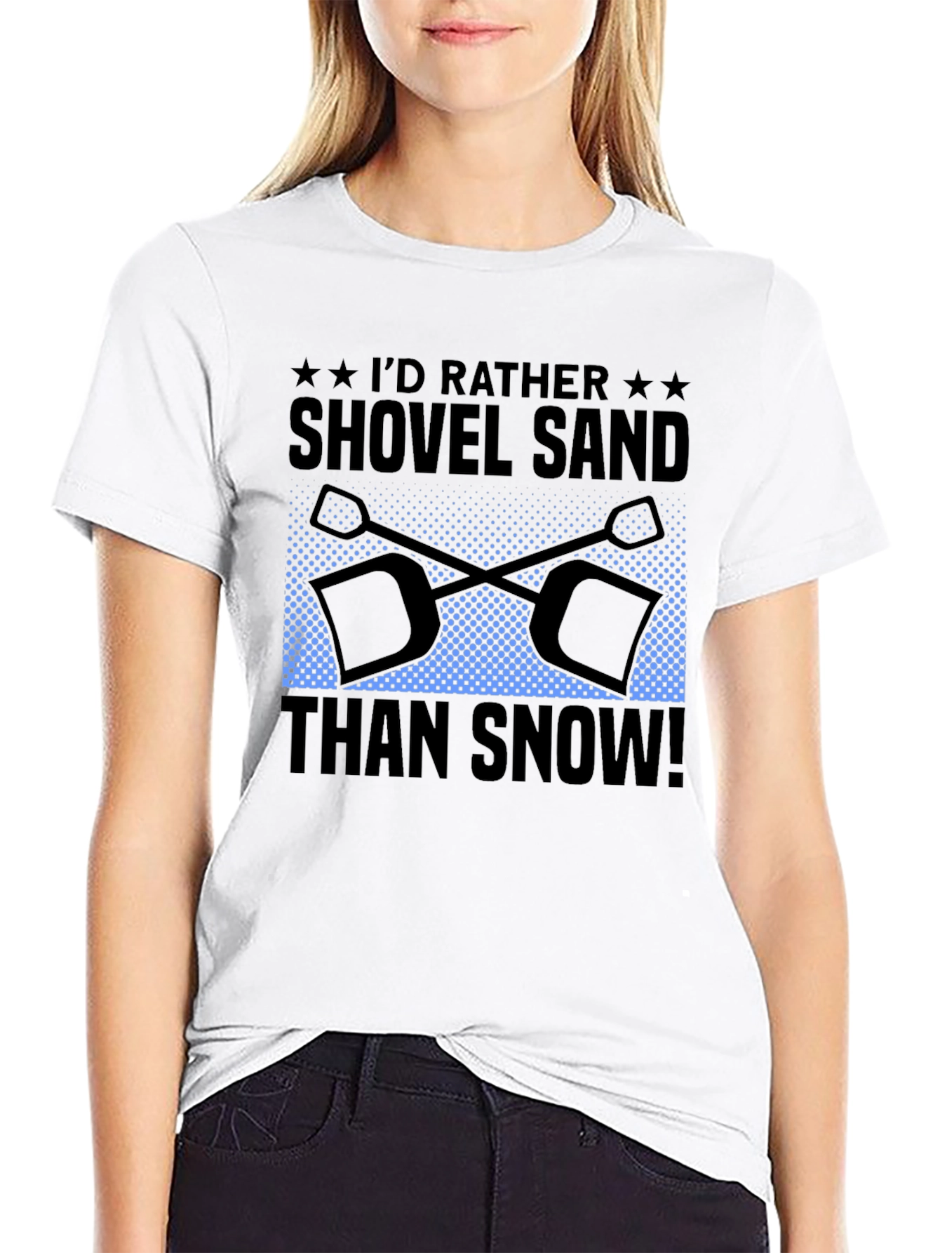 Shovel Sand T-Shirt - Beach Lover Tee