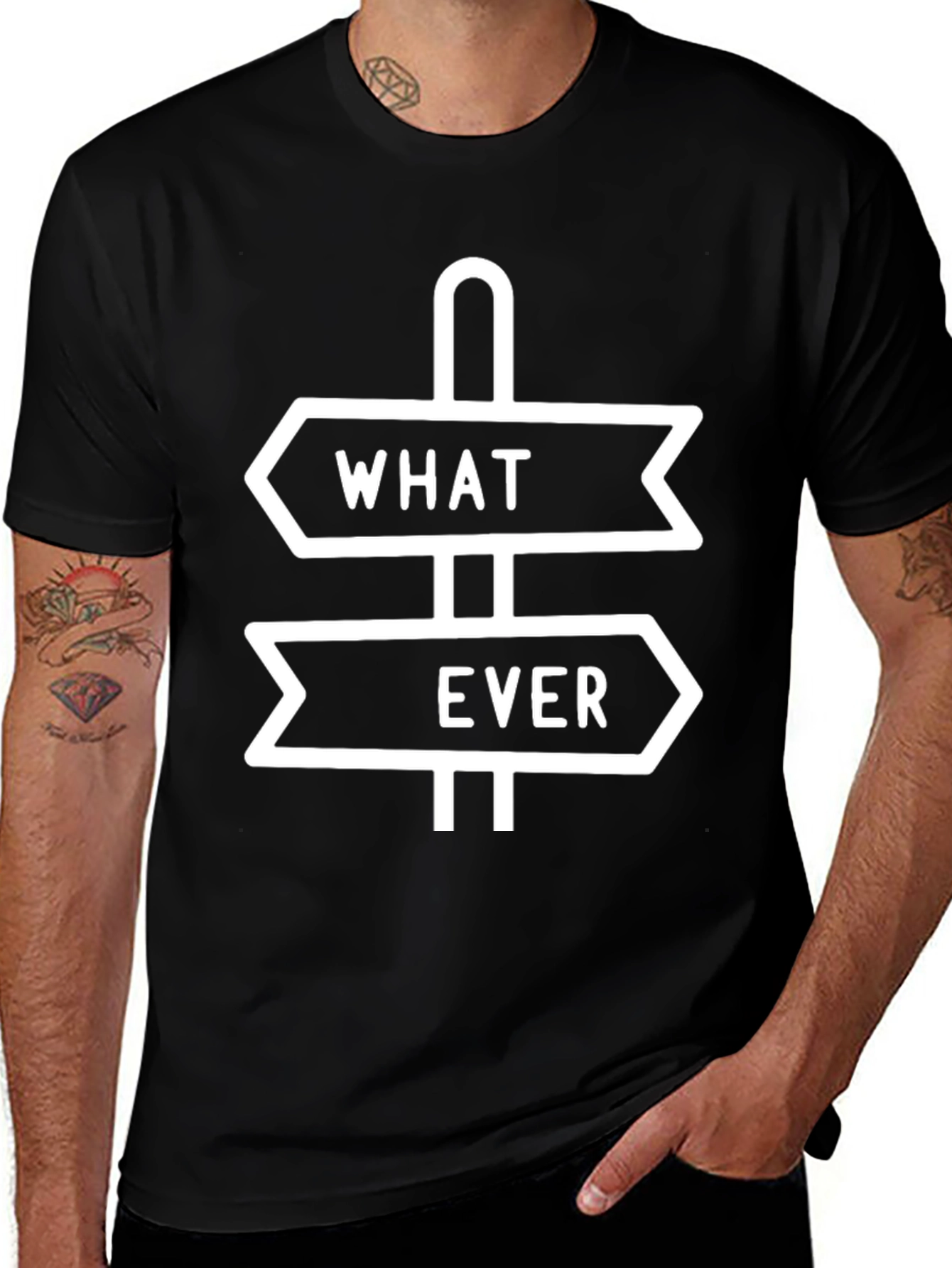 Whatever T-Shirt - Sarcastic Graphic Tee