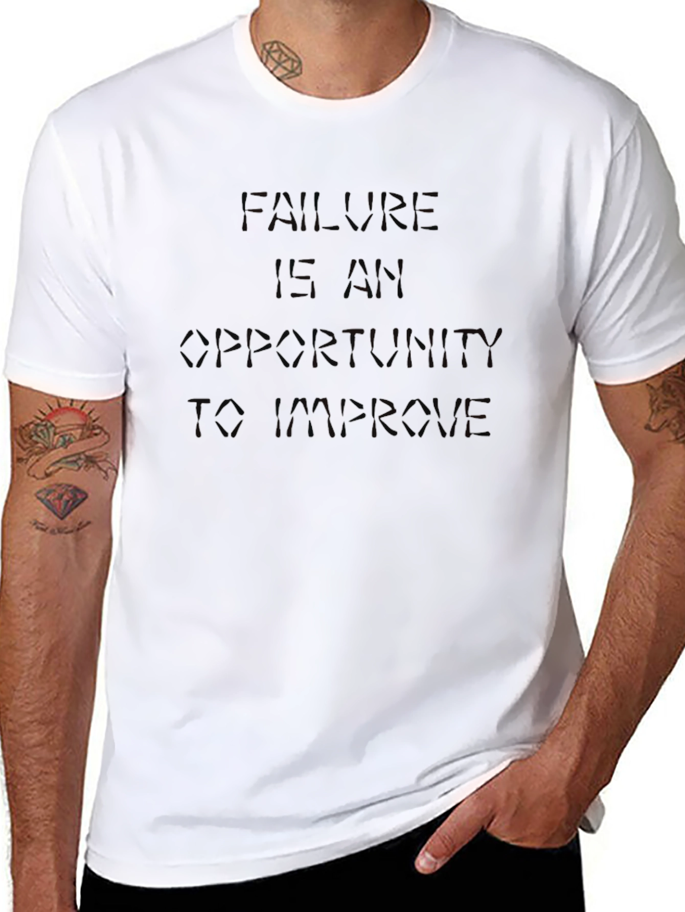 Inspirational Quote T-Shirt: Failure is Opportunity