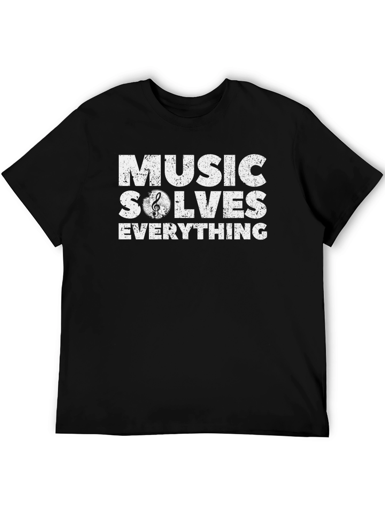 Music Solves Everything Graphic T-Shirt