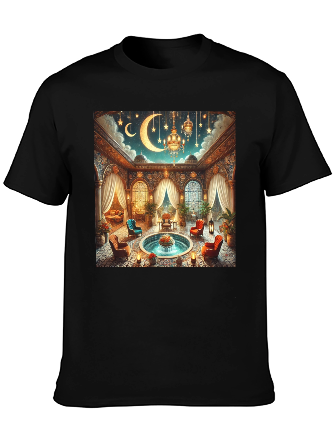Luxury Interior Print T-Shirt