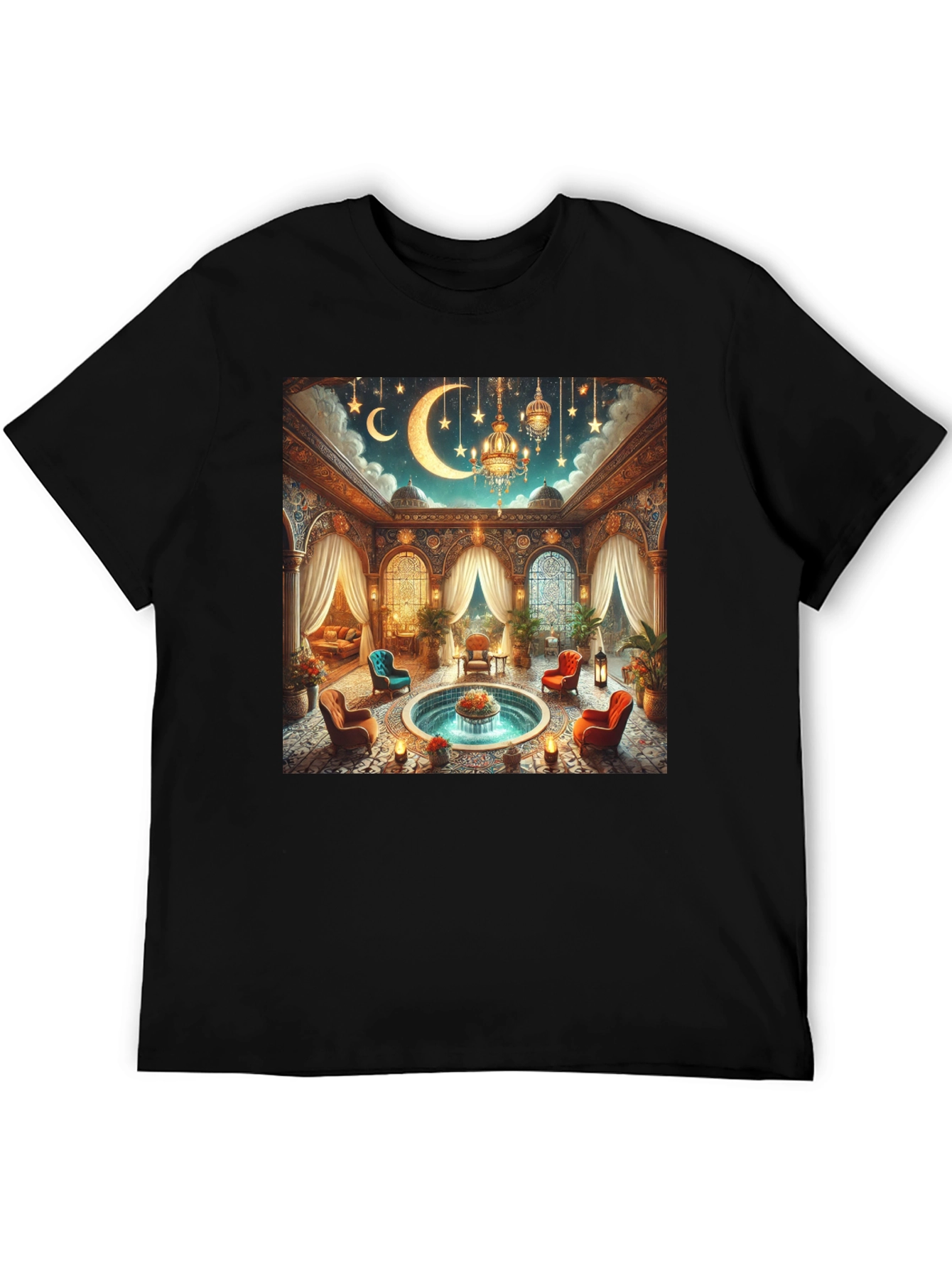 Luxury Interior Print T-Shirt