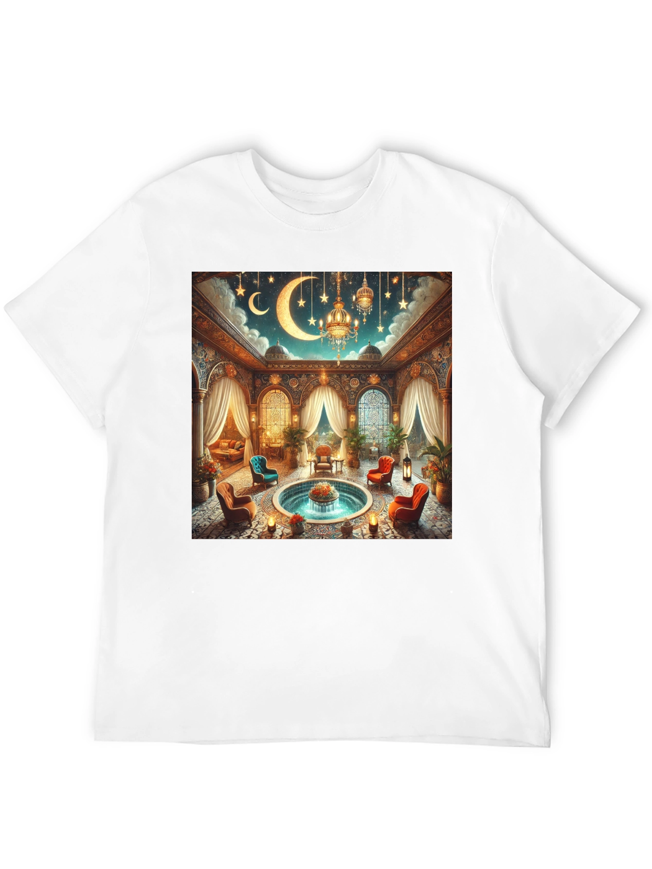 Luxury Interior Print T-Shirt