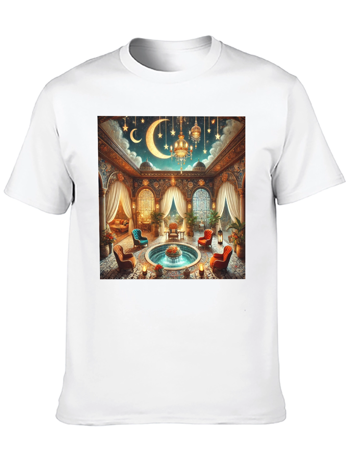 Luxury Interior Print T-Shirt