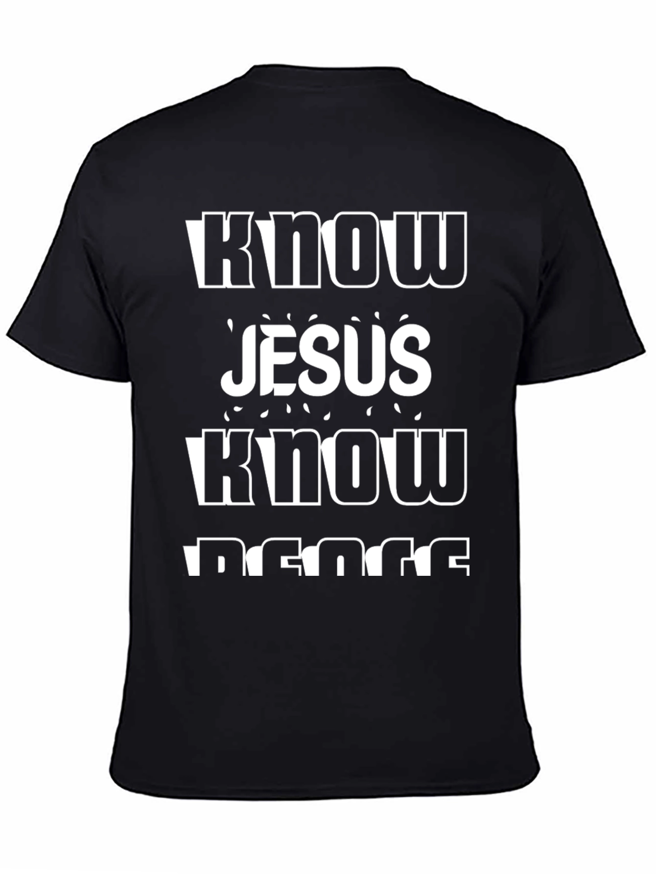 Know Jesus Know Peace T-Shirt - Christian Apparel