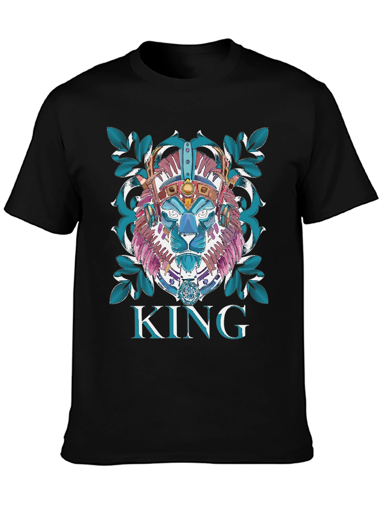 King Lion Graphic Tee - Unique Design