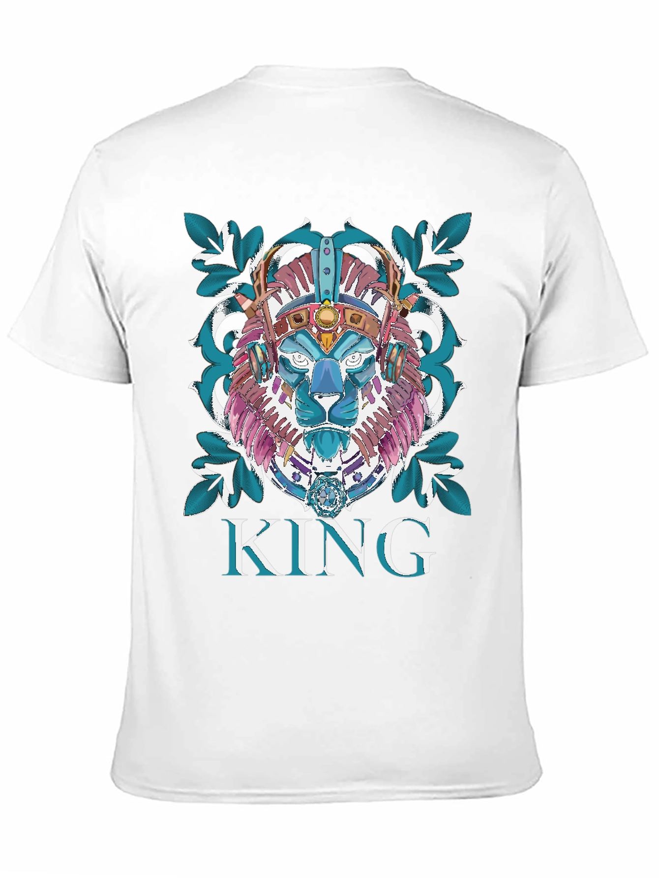 King Lion Graphic Tee - Unique Design
