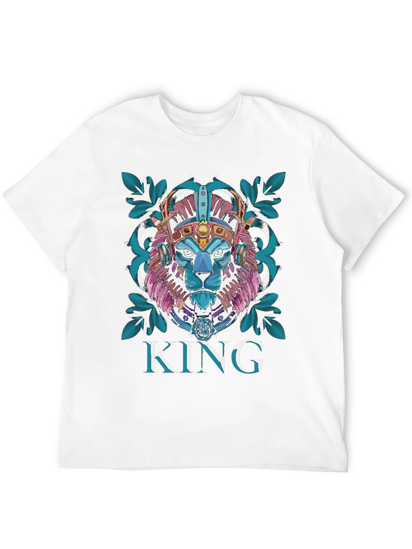 King Lion Graphic Tee - Unique Design