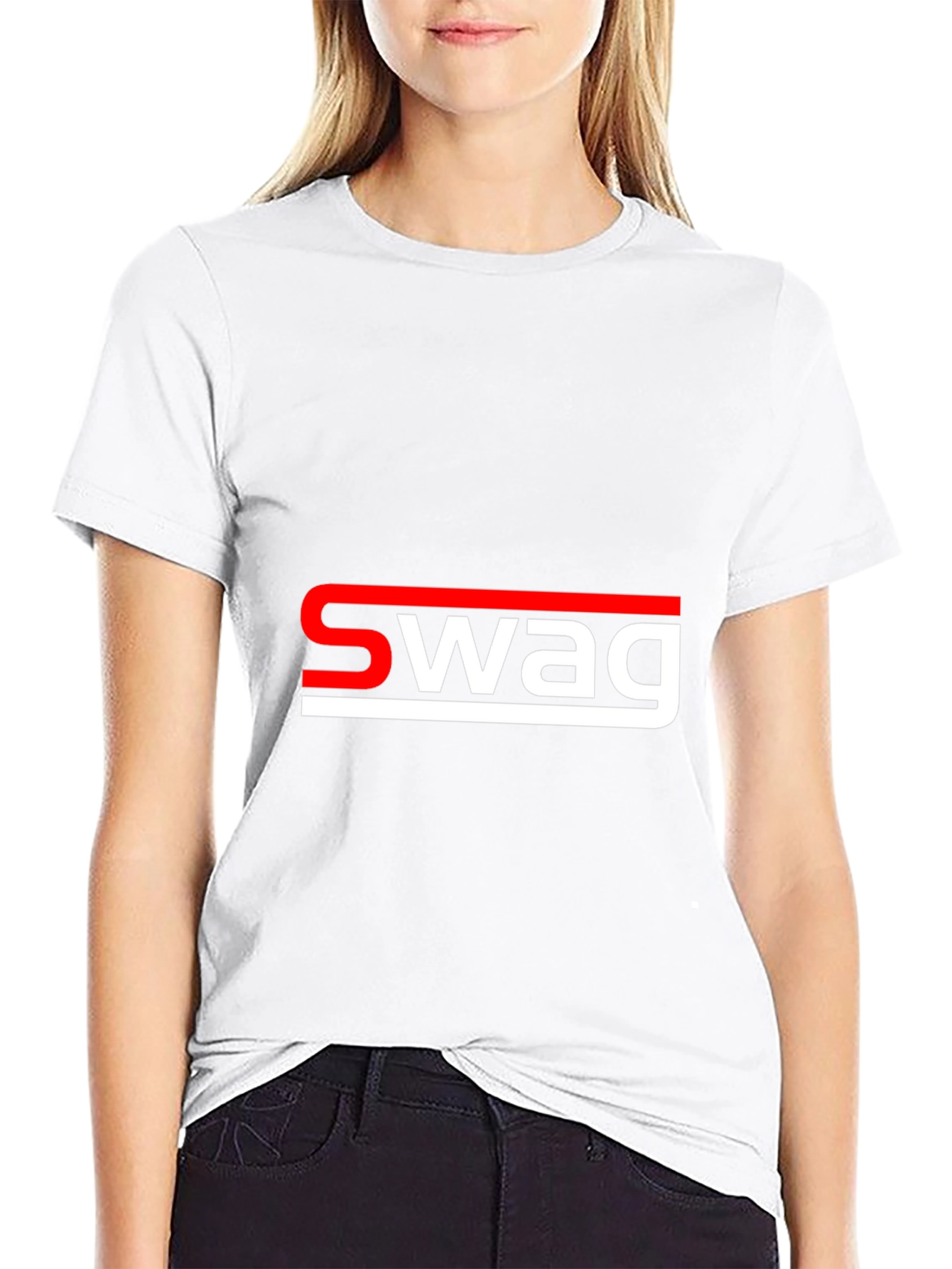 Swag Graphic T-Shirt - Cool Style Black Tee
