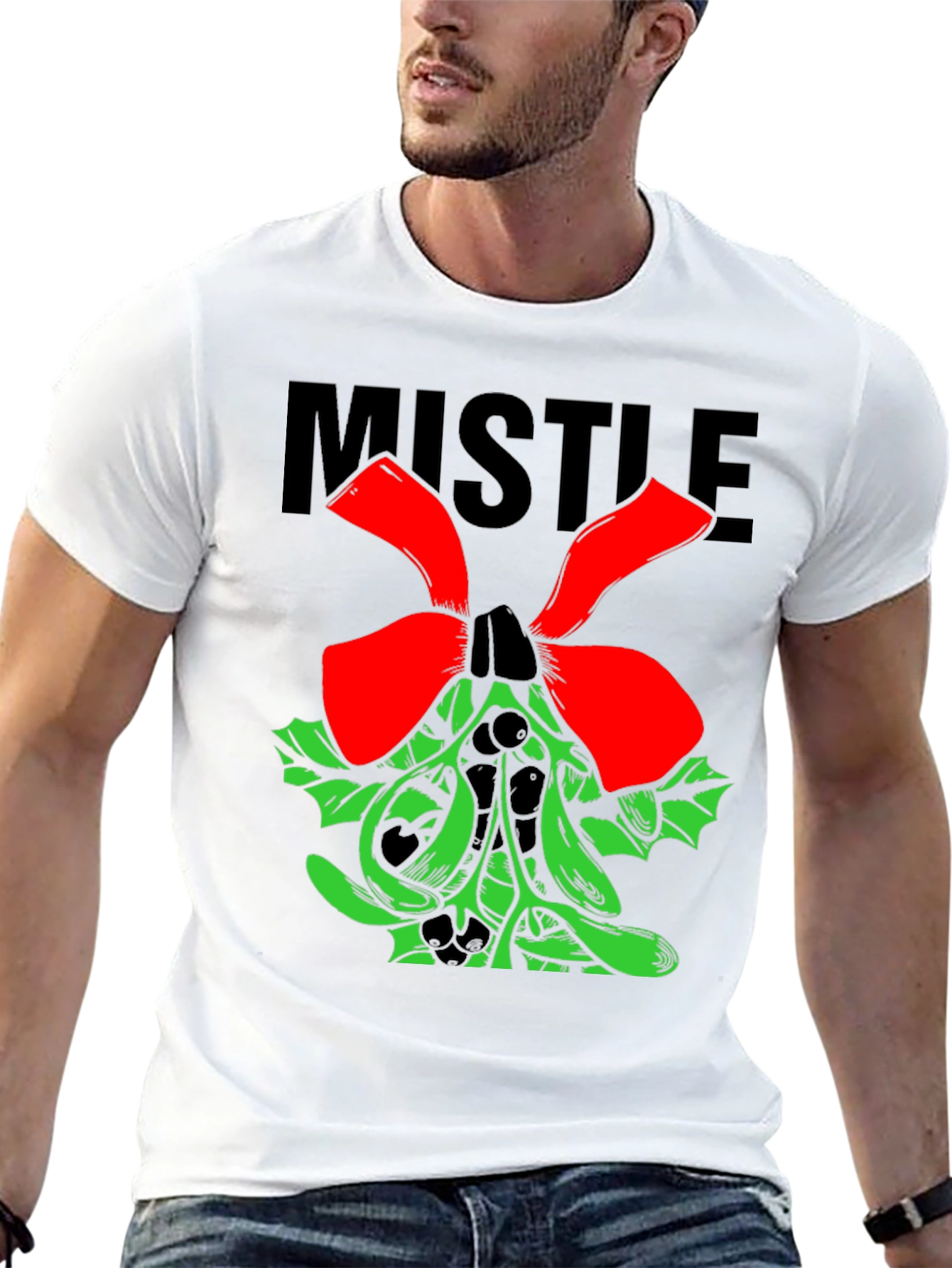 Mistletoe T-Shirt - Holiday Festive Apparel