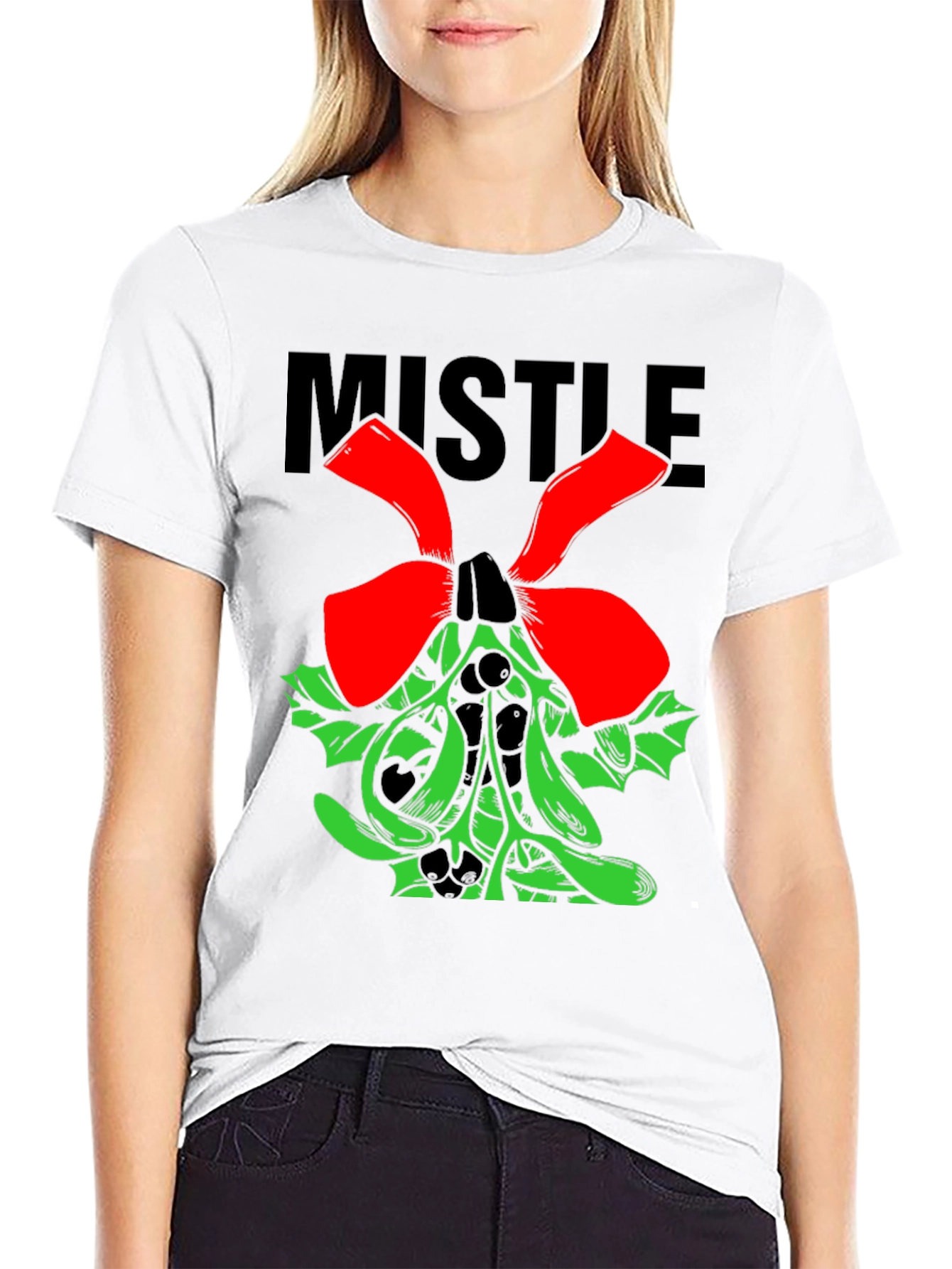 Mistletoe T-Shirt - Holiday Festive Apparel
