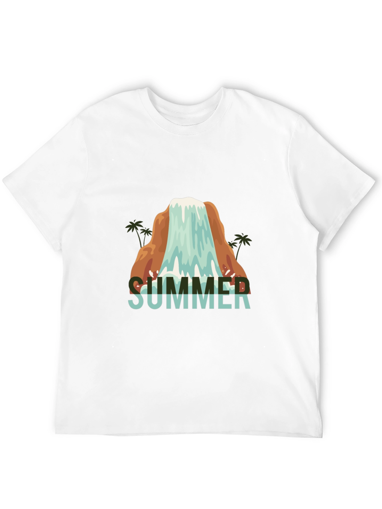 Summer Waterfall Graphic Tee