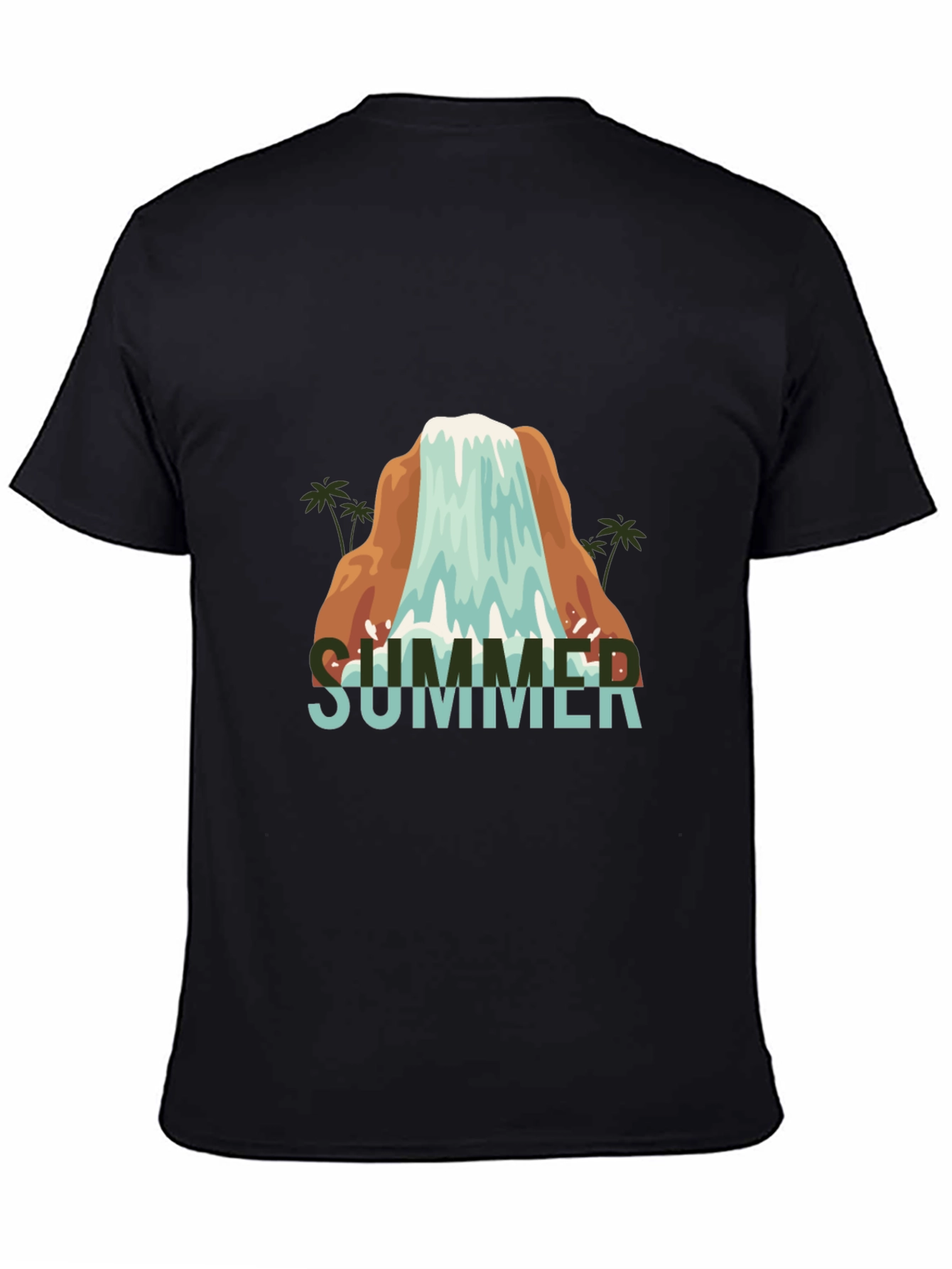 Summer Waterfall Graphic Tee