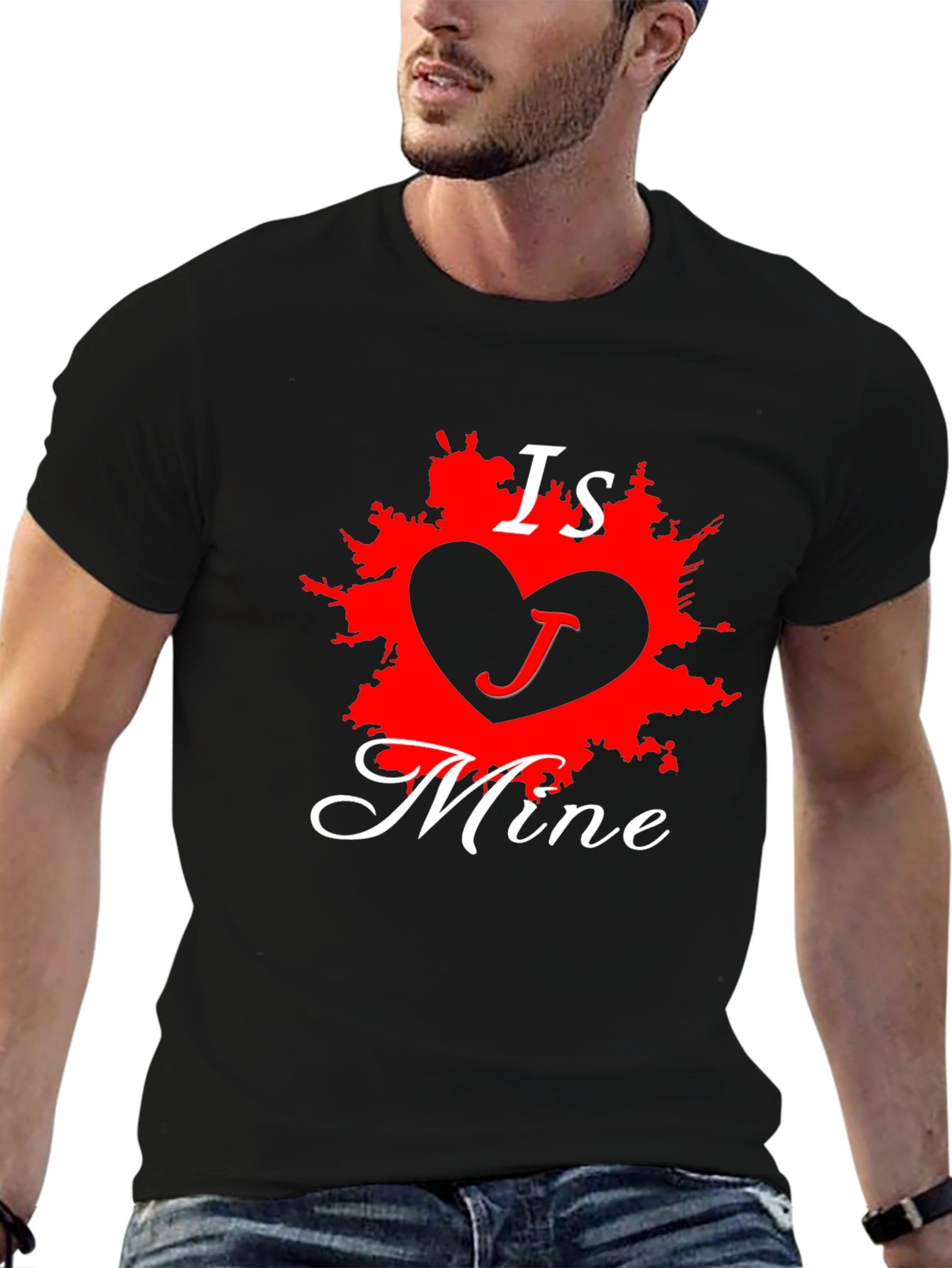 Is Mine Graphic Tee - Black Love T-Shirt