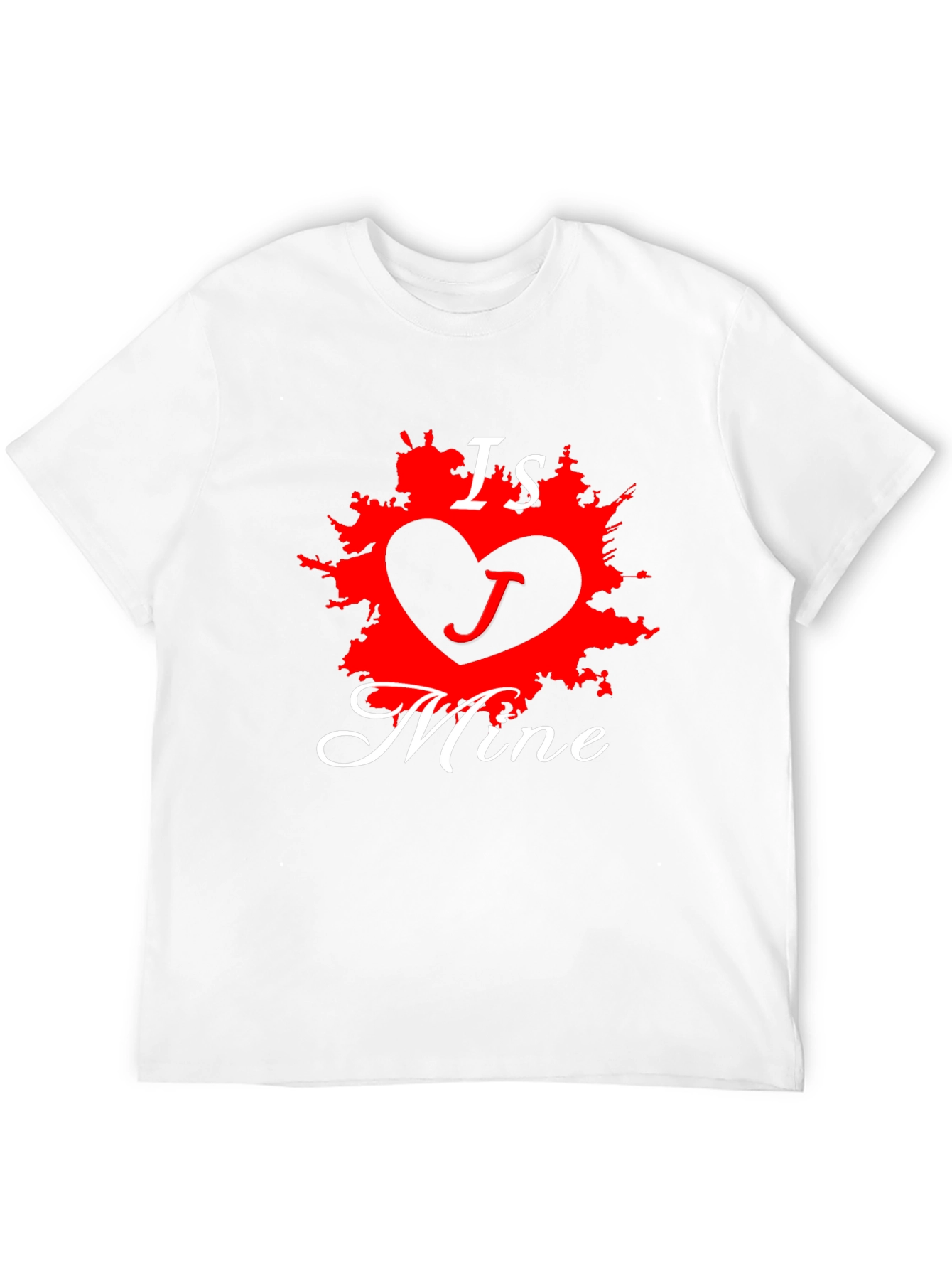 Is Mine Graphic Tee - Black Love T-Shirt