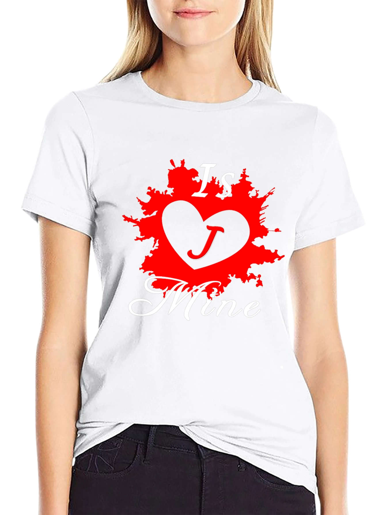 Is Mine Graphic Tee - Black Love T-Shirt