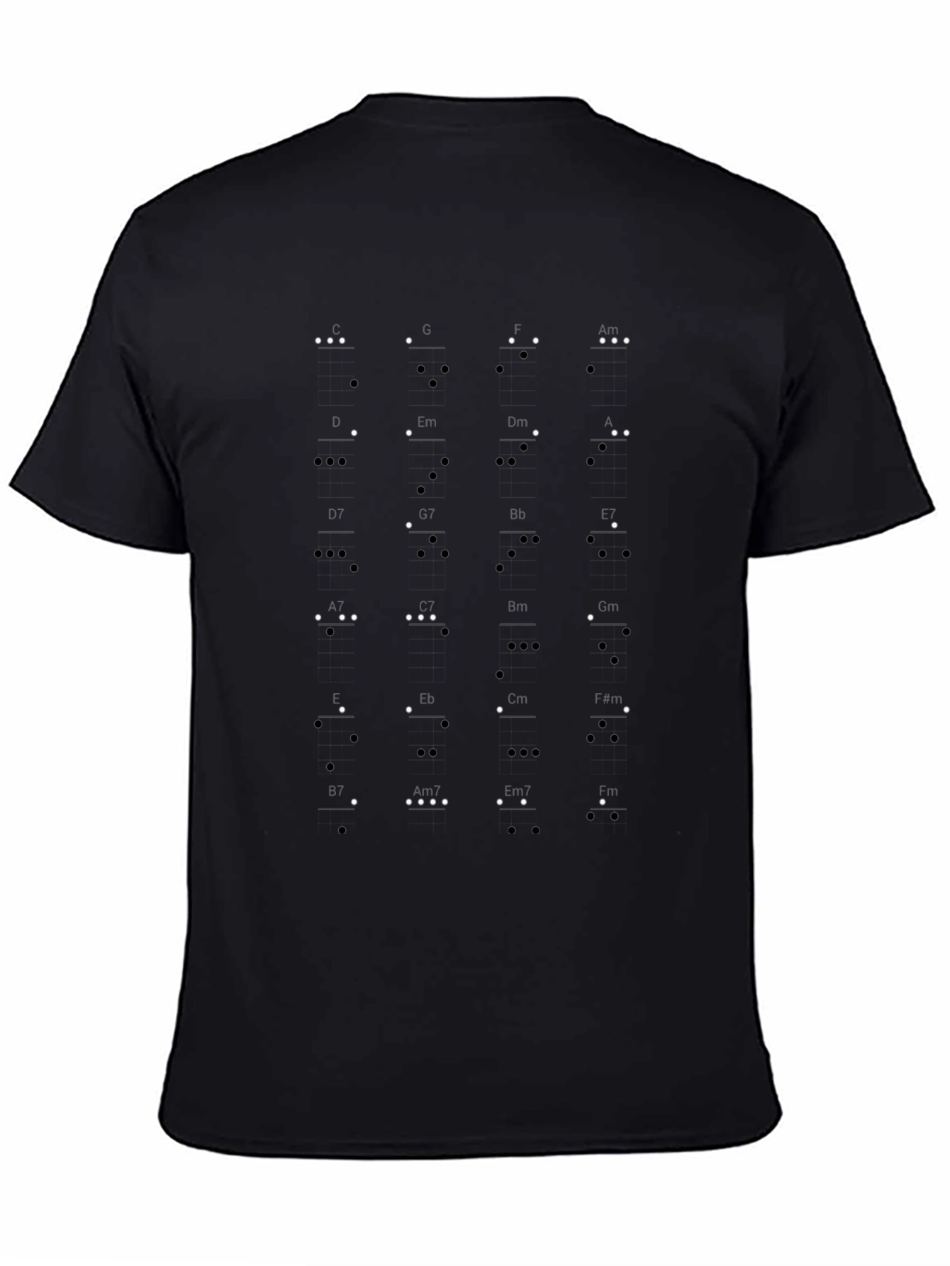 Braille Music Notes Graphic T-Shirt