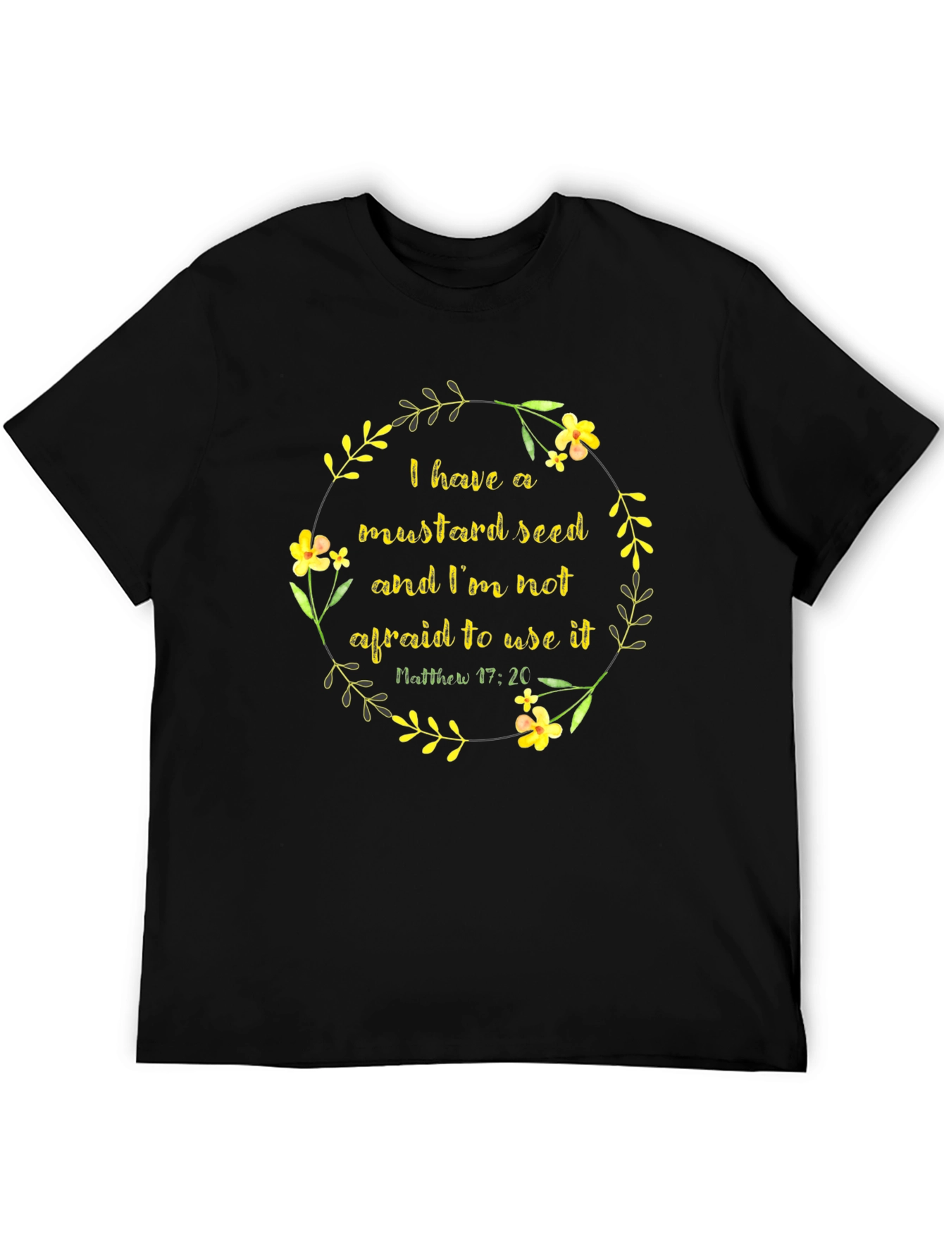 Mustard Seed Faith Graphic Tee - Religious T-Shirt