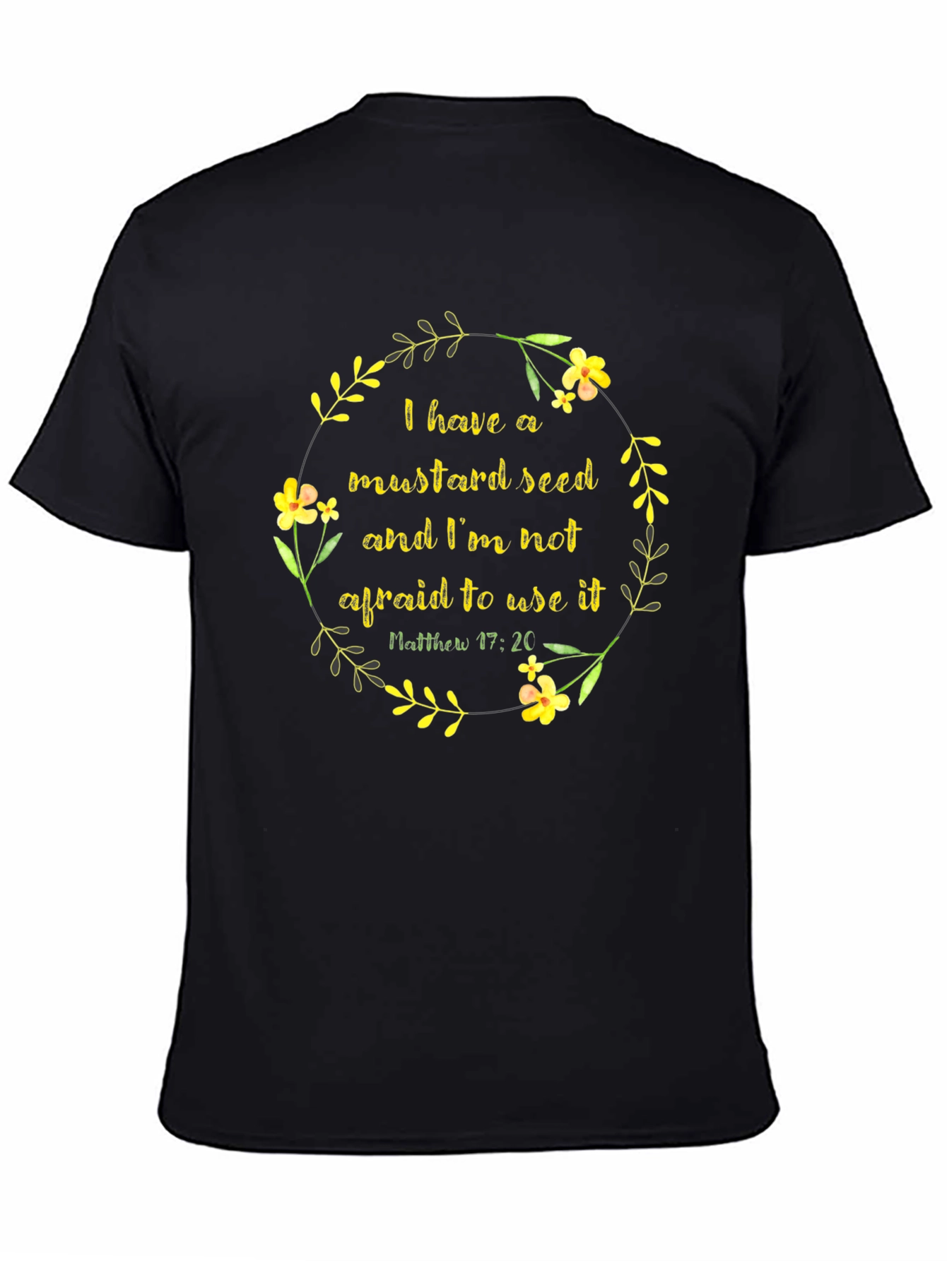 Mustard Seed Faith Graphic Tee - Religious T-Shirt