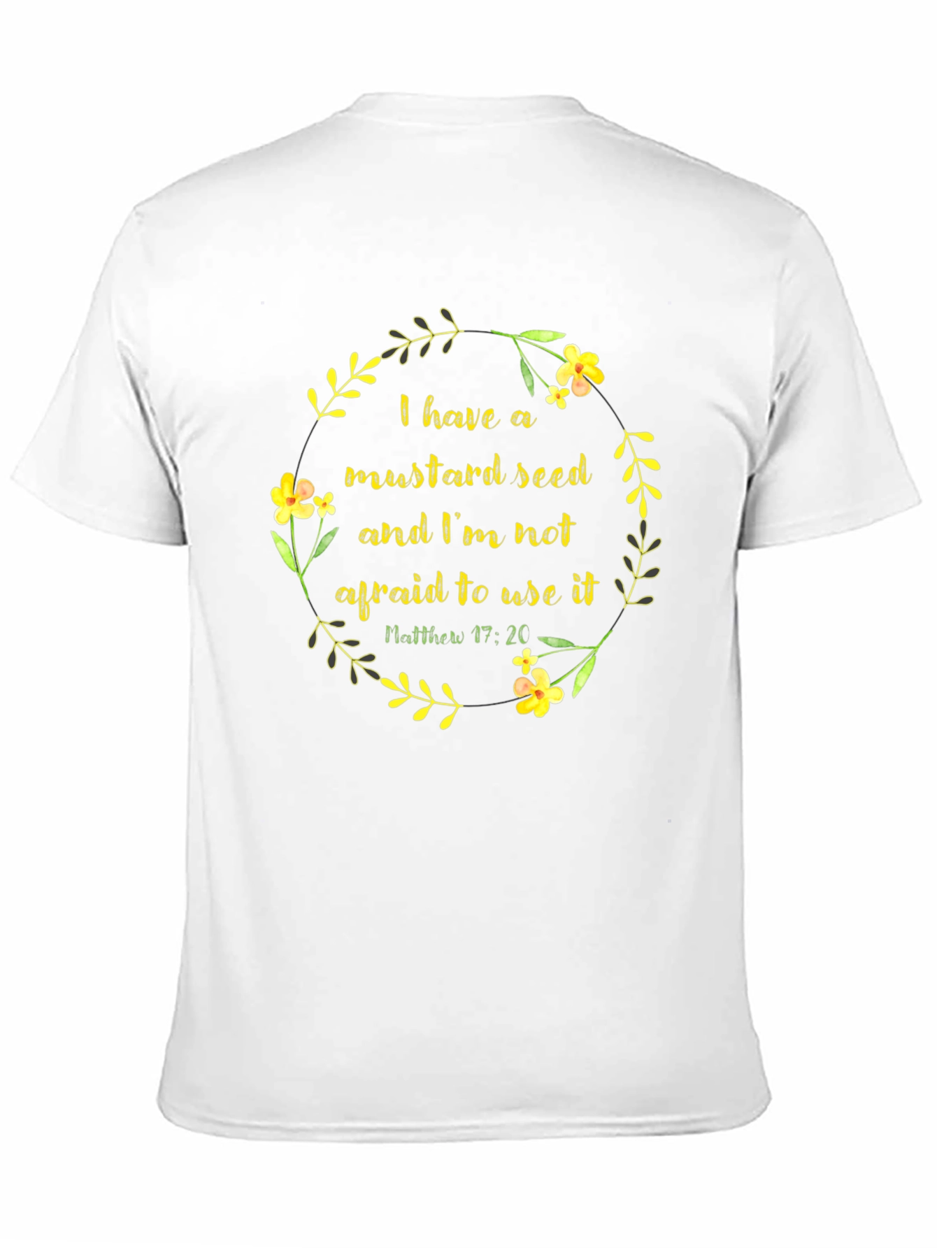 Mustard Seed Faith Graphic Tee - Religious T-Shirt