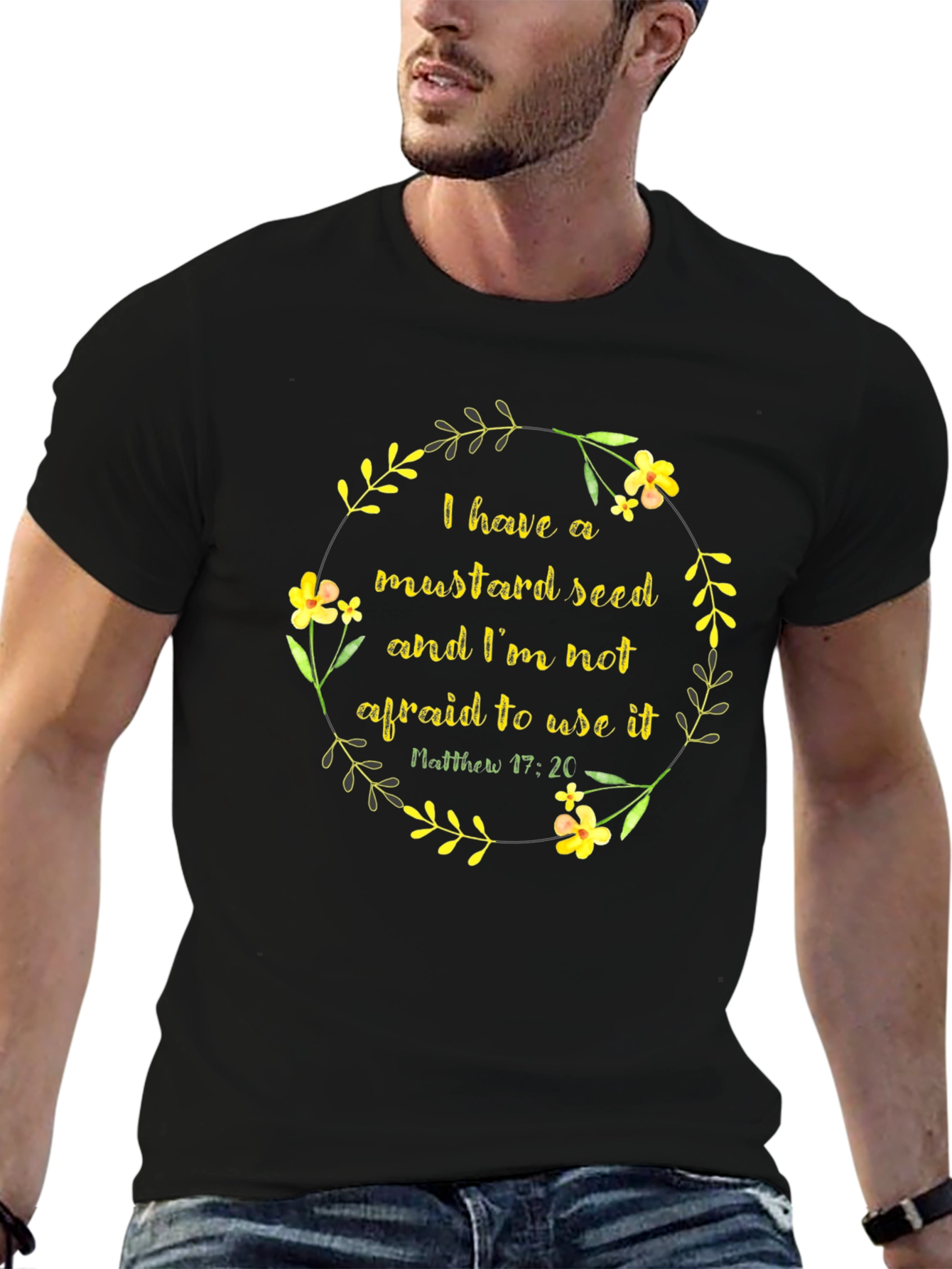 Mustard Seed Faith Graphic Tee - Religious T-Shirt