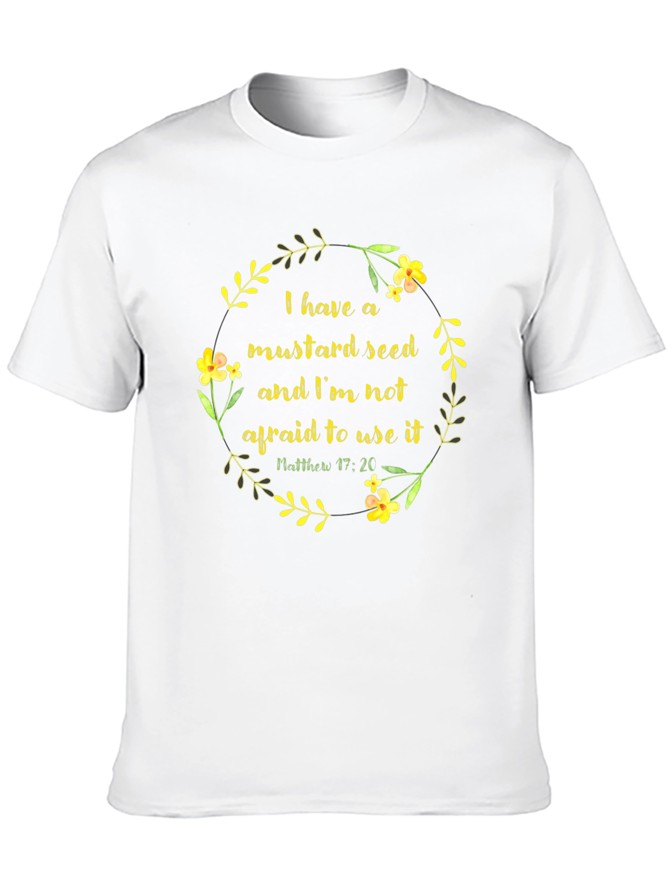 Mustard Seed Faith Graphic Tee - Religious T-Shirt