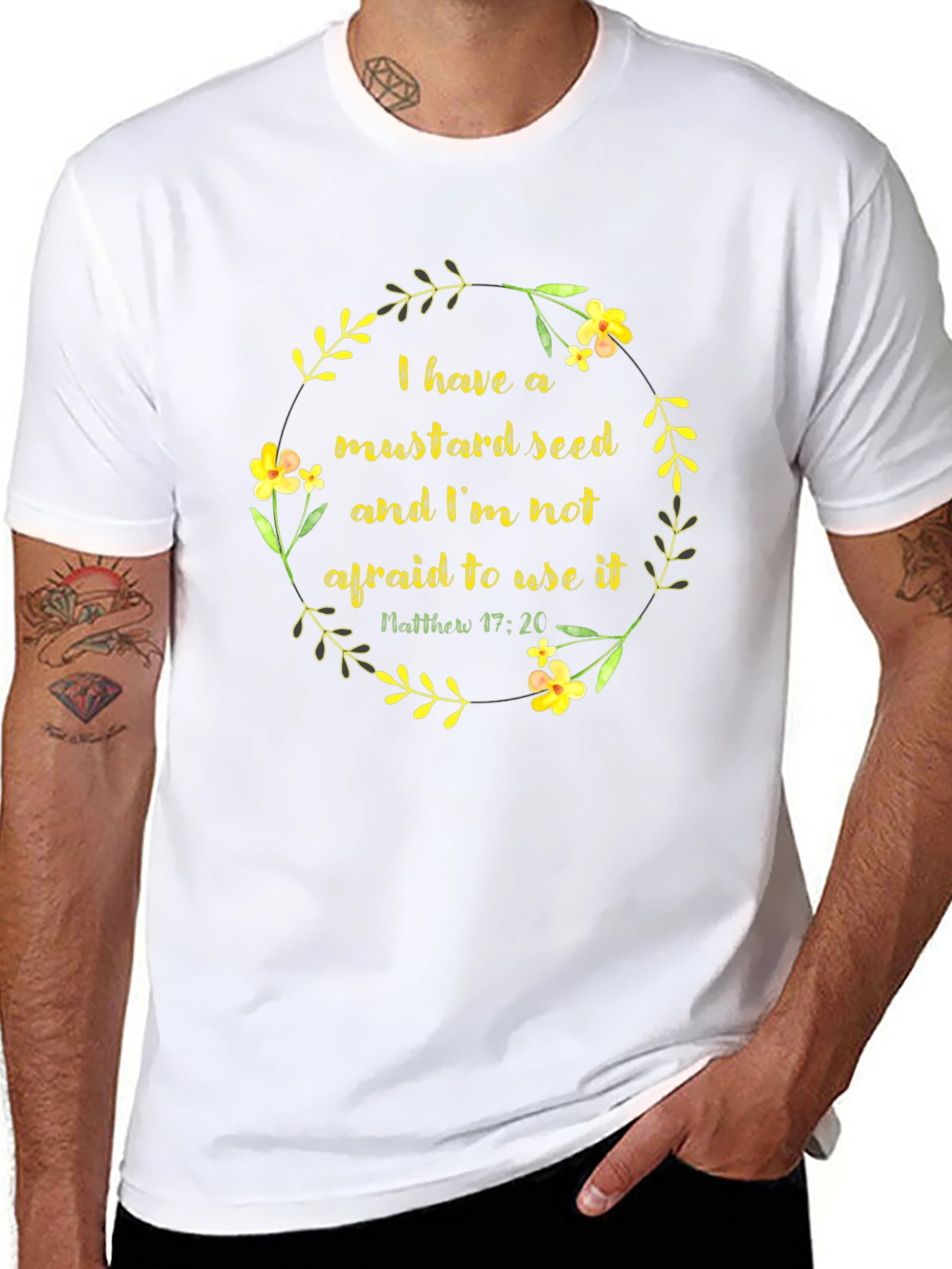 Mustard Seed Faith Graphic Tee - Religious T-Shirt