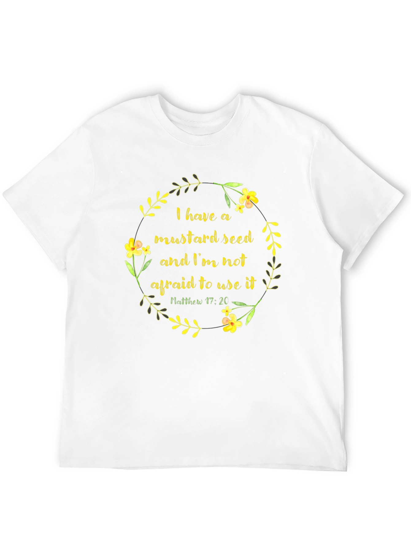 Mustard Seed Faith Graphic Tee - Religious T-Shirt