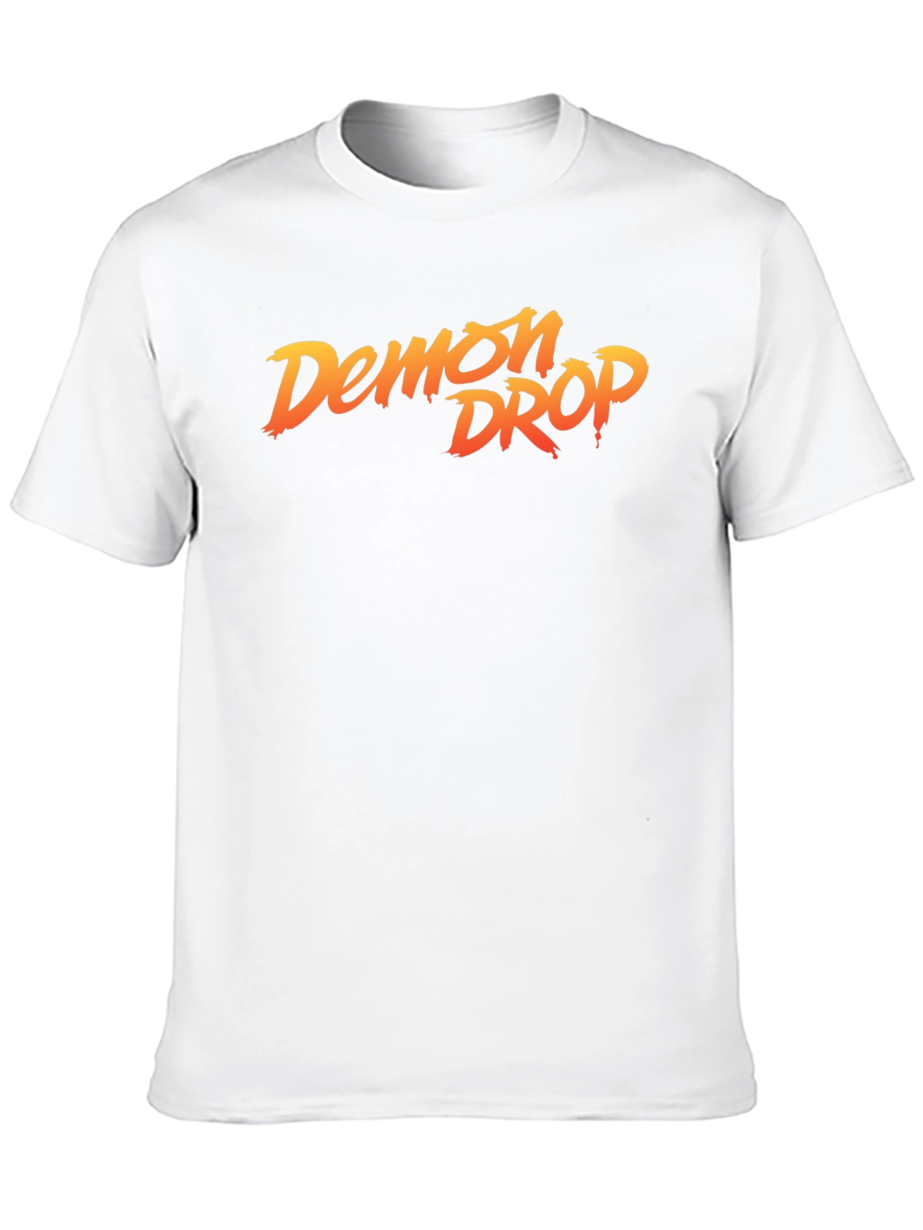 Demon Drop Graphic Tee - Stylish Black Cotton T-Shirt