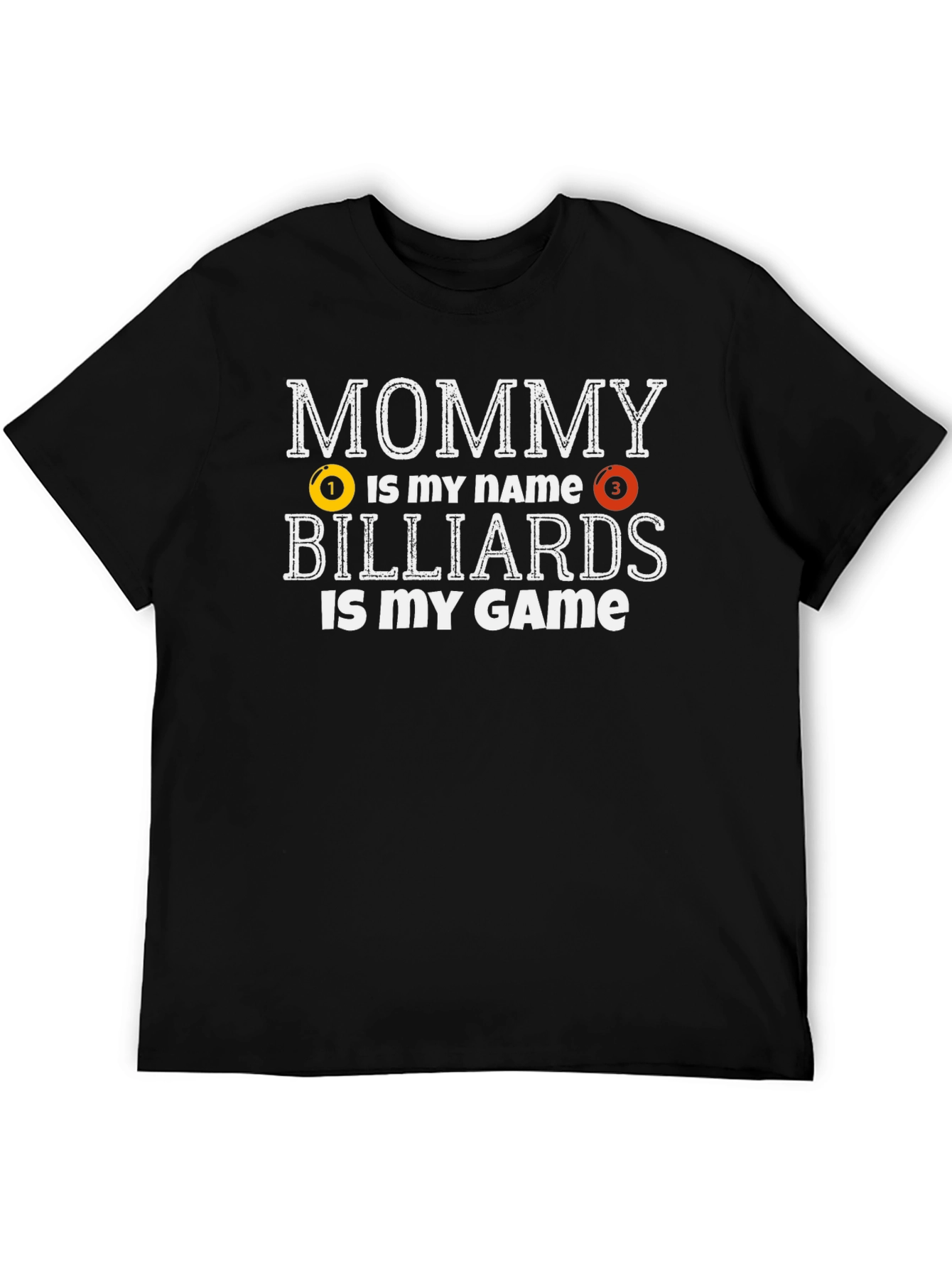 Mommy Billiards T-Shirt -  Pool Player Tee