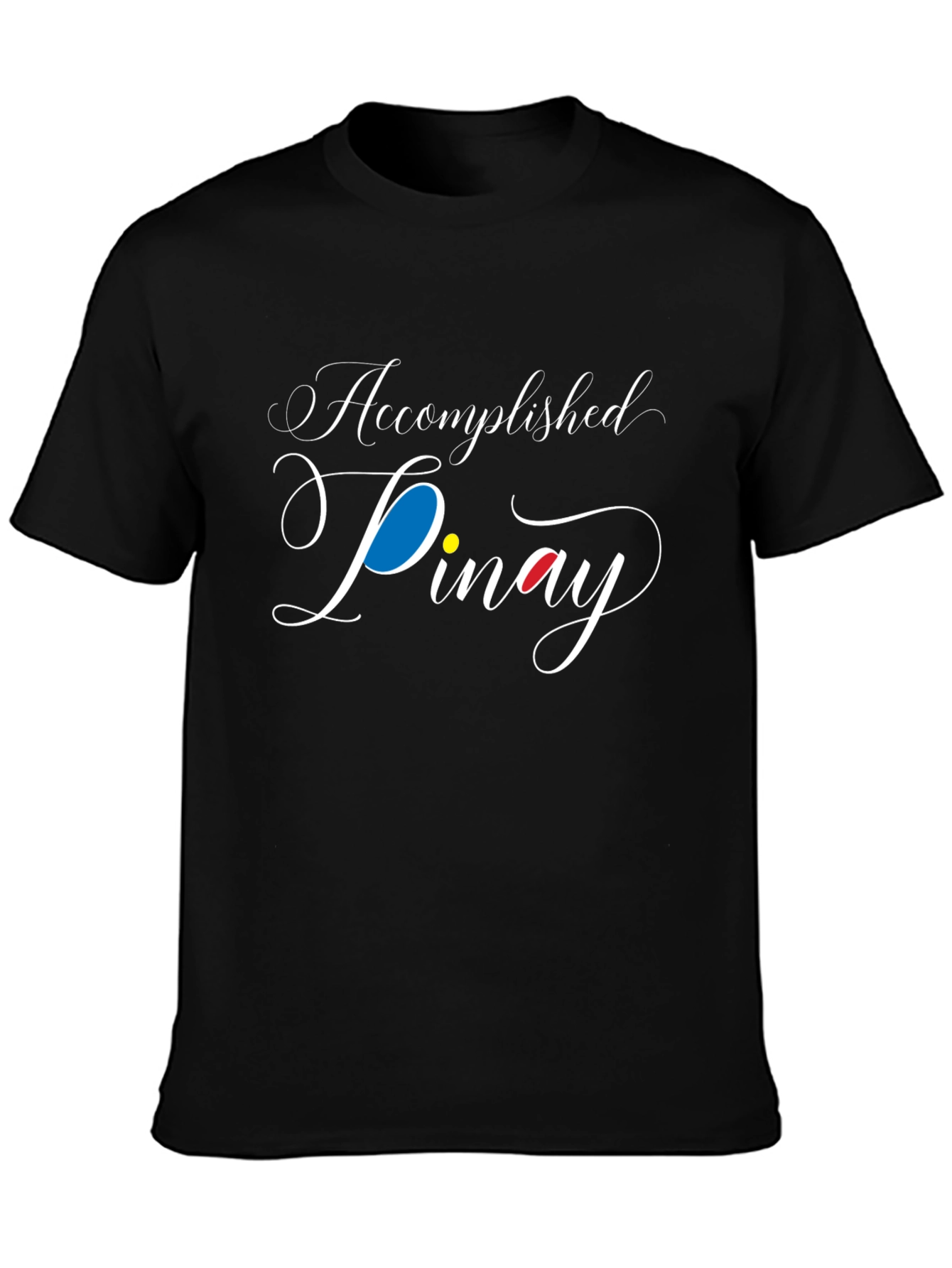 Accomplished Pinay Black T-Shirt