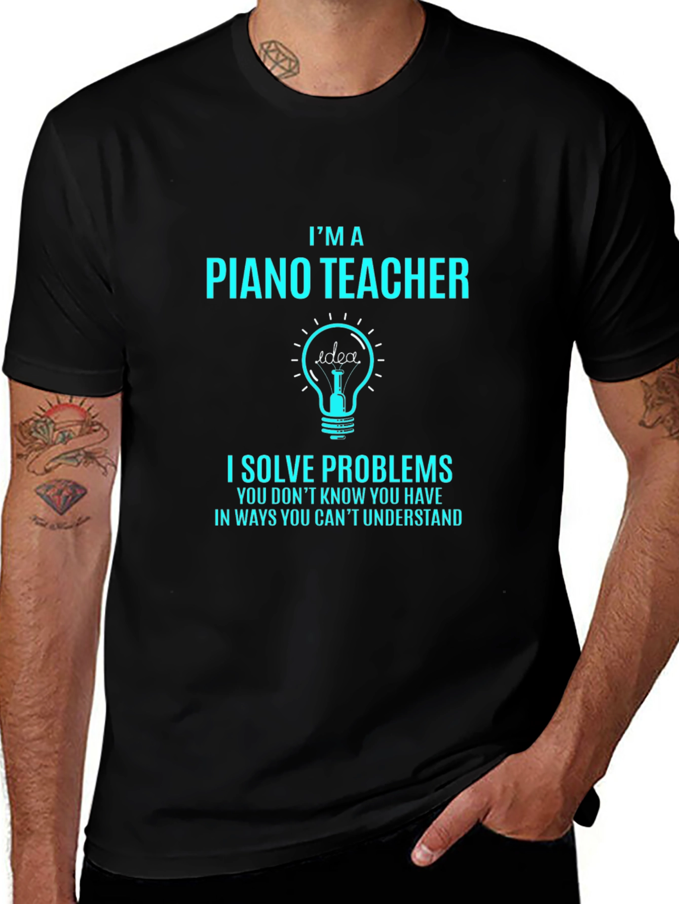 Im A Piano Teacher Mens T-Shirt