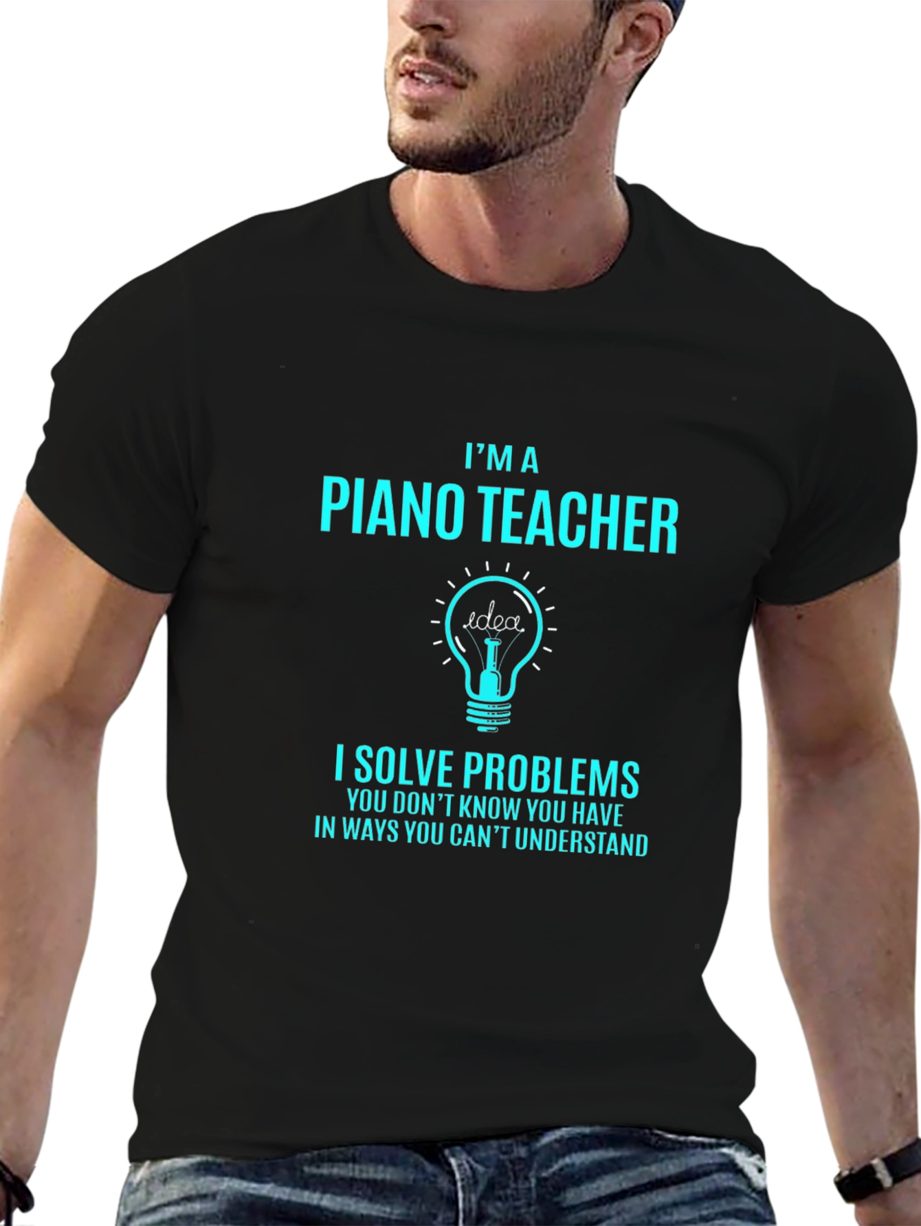 Im A Piano Teacher Mens T-Shirt