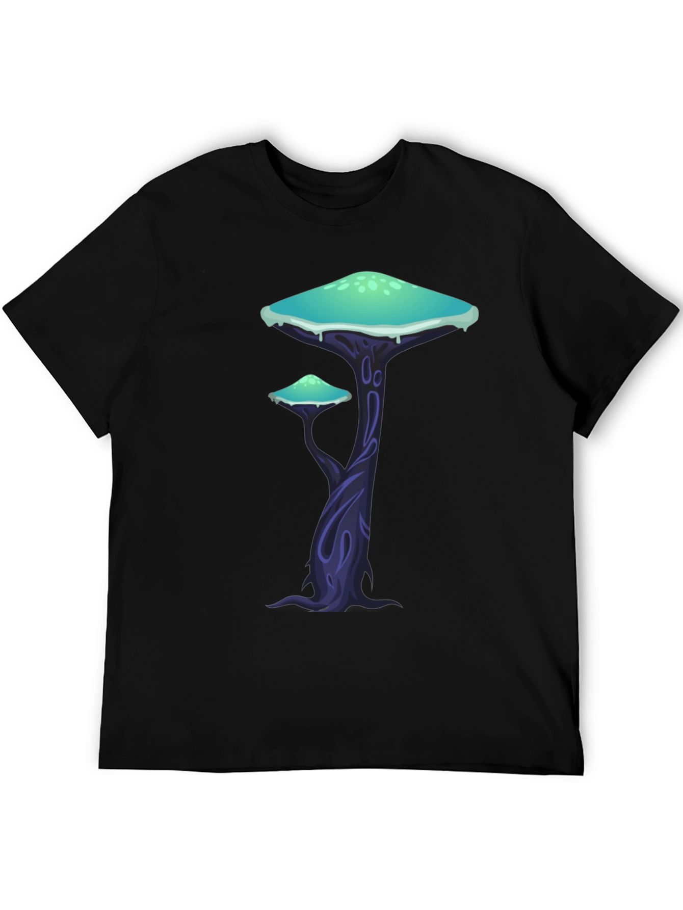 Mushroom Forest Graphic T-Shirt