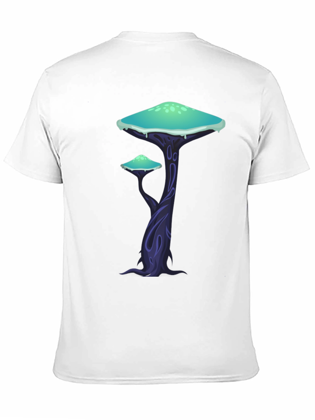 Mushroom Forest Graphic T-Shirt