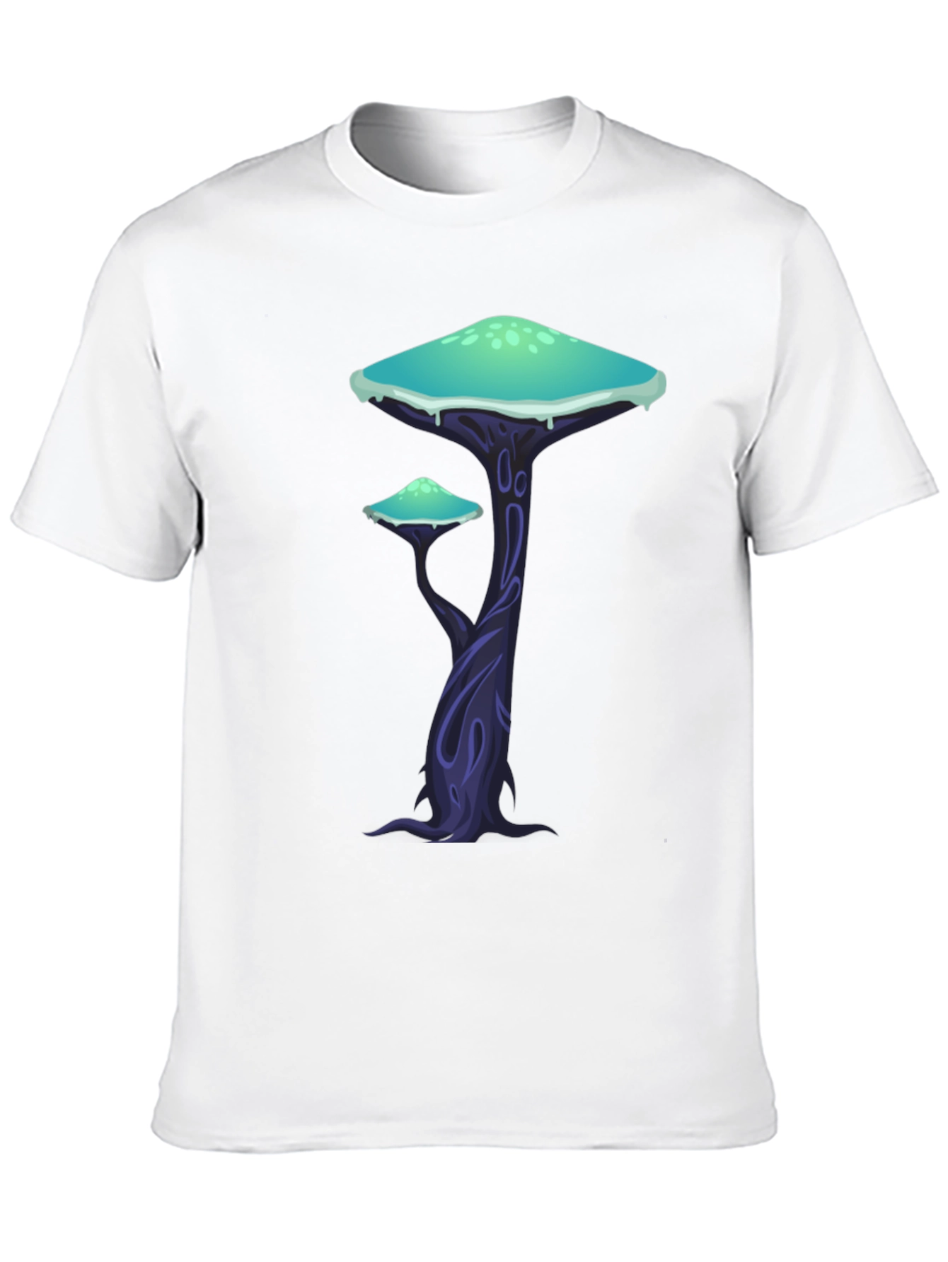 Mushroom Forest Graphic T-Shirt