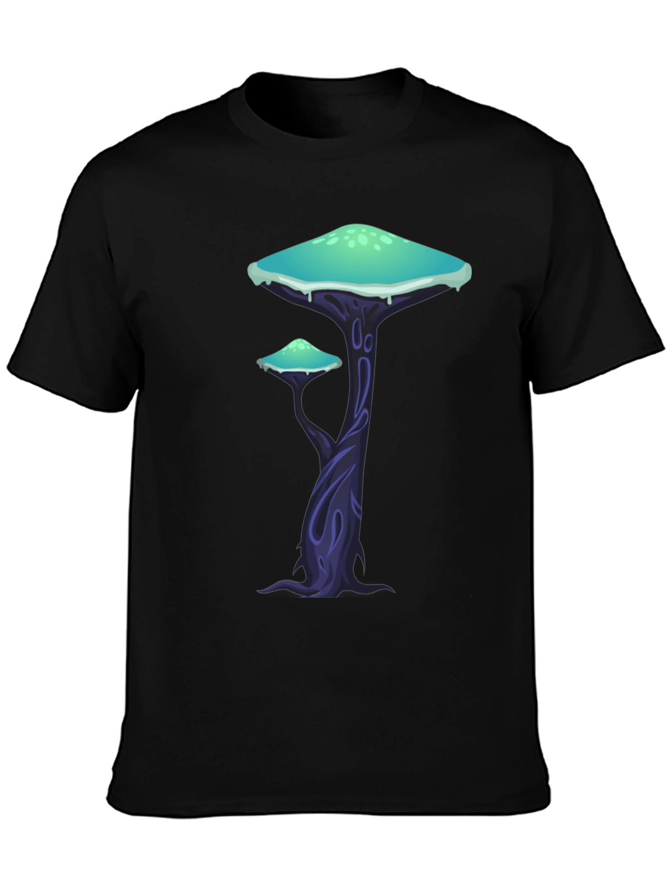 Mushroom Forest Graphic T-Shirt