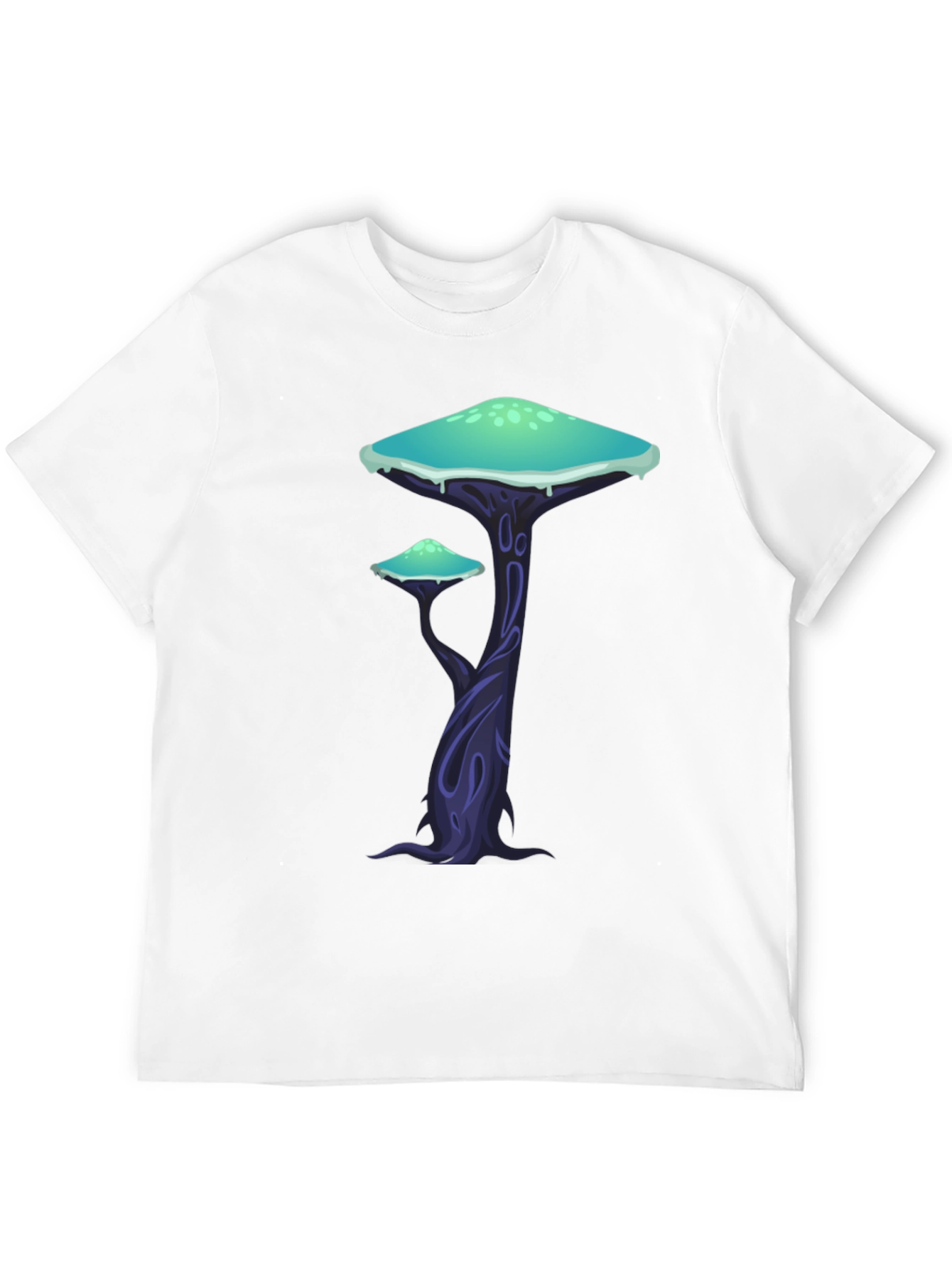 Mushroom Forest Graphic T-Shirt